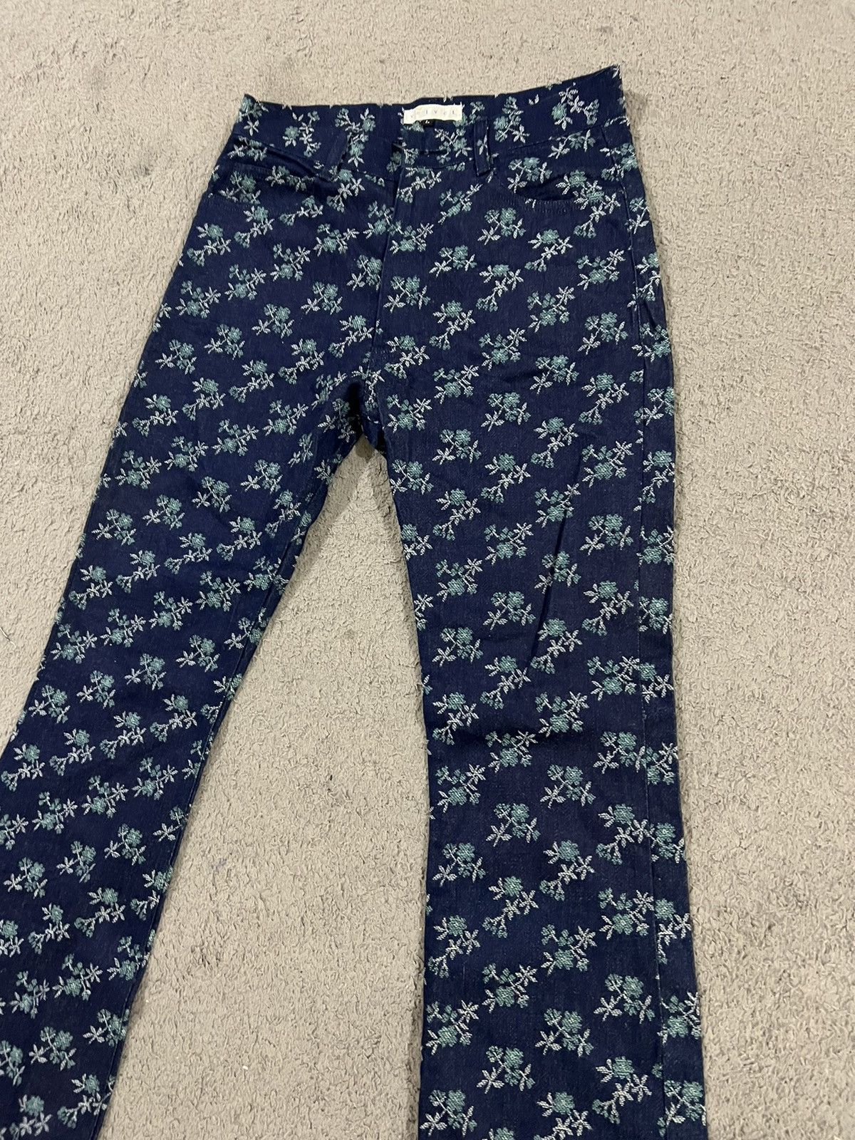 Hysteric Glamour × Japanese Brand Full print hysteric glamour inspired jeans Size US 28 / EU 44 - 2 Thumbnail
