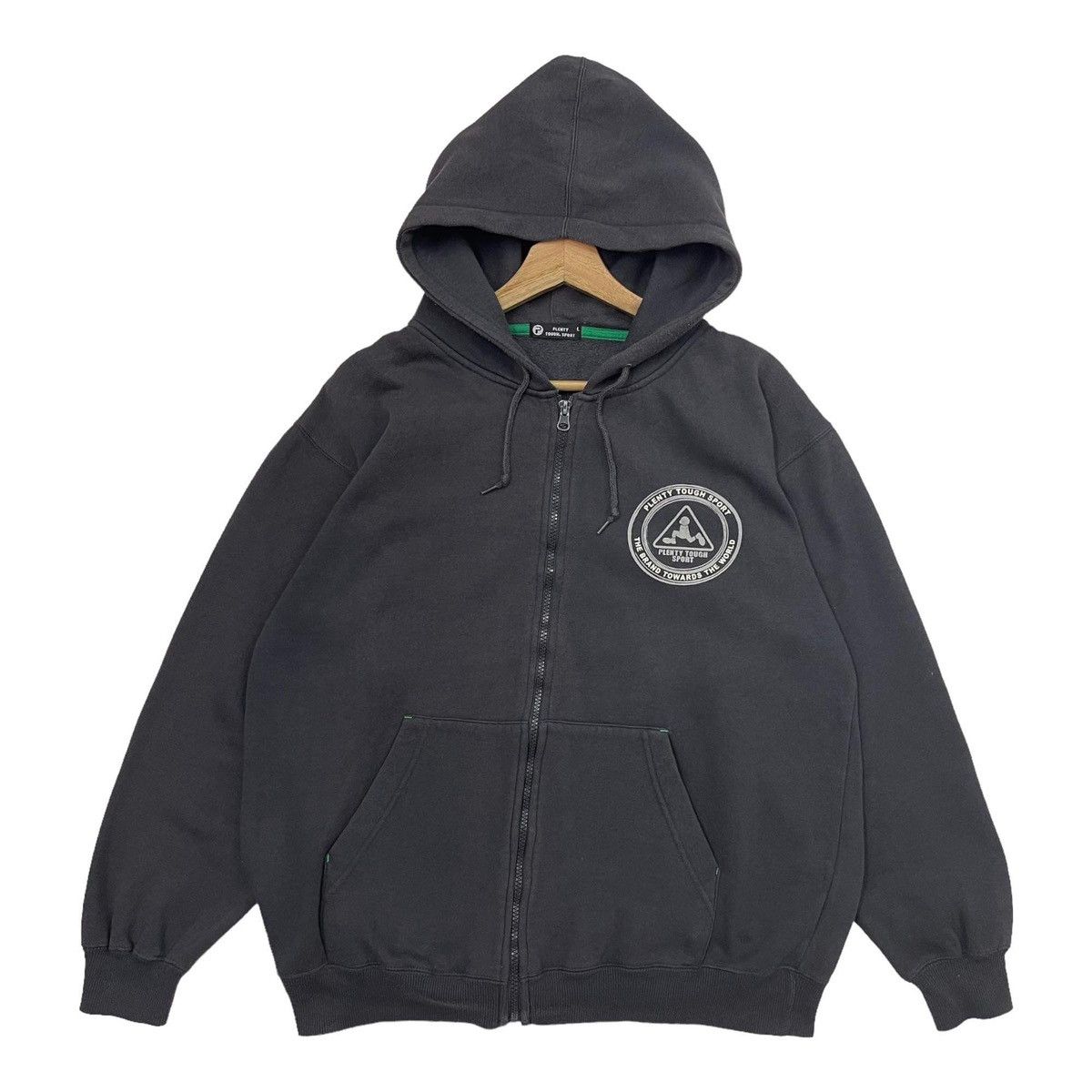 Keith Haring Plenty Tough Sports Big Logo Zipper Hoodies Size M Size US M / EU 48-50 / 2 - 5 Thumbnail