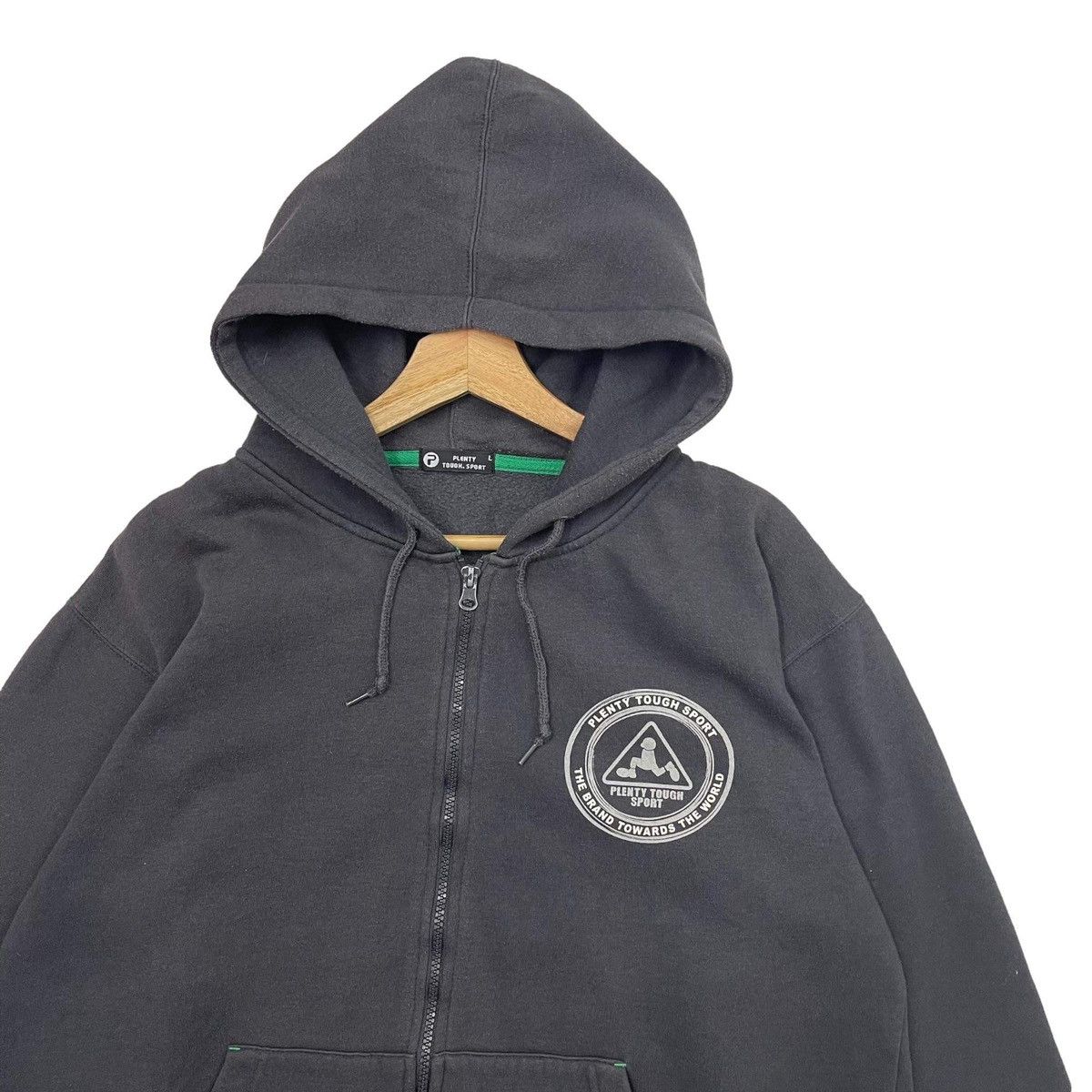Keith Haring Plenty Tough Sports Big Logo Zipper Hoodies Size M Size US M / EU 48-50 / 2 - 6 Thumbnail