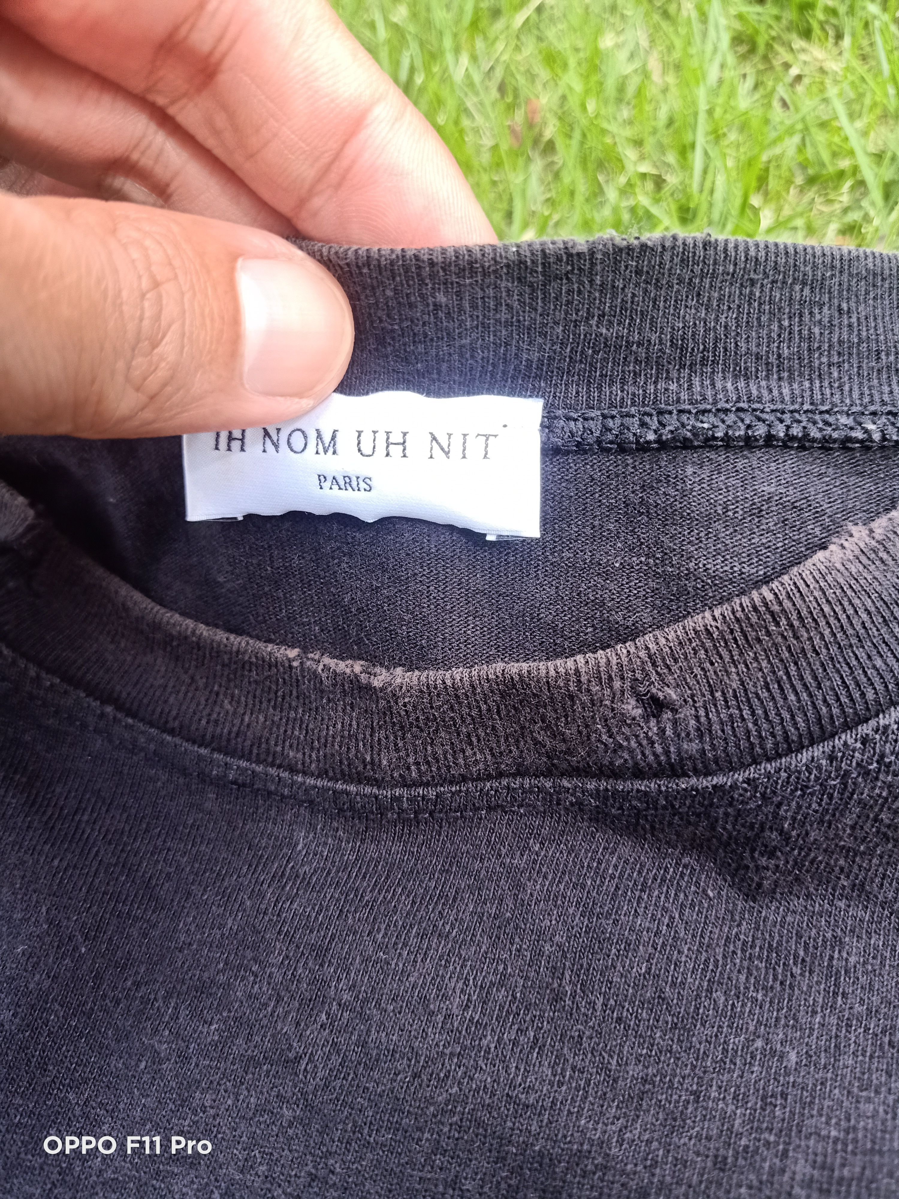 Ih Nom Uh Nit Black David Bowie Distressed Oversized tee Size US L / EU 52-54 / 3 - 4 Thumbnail