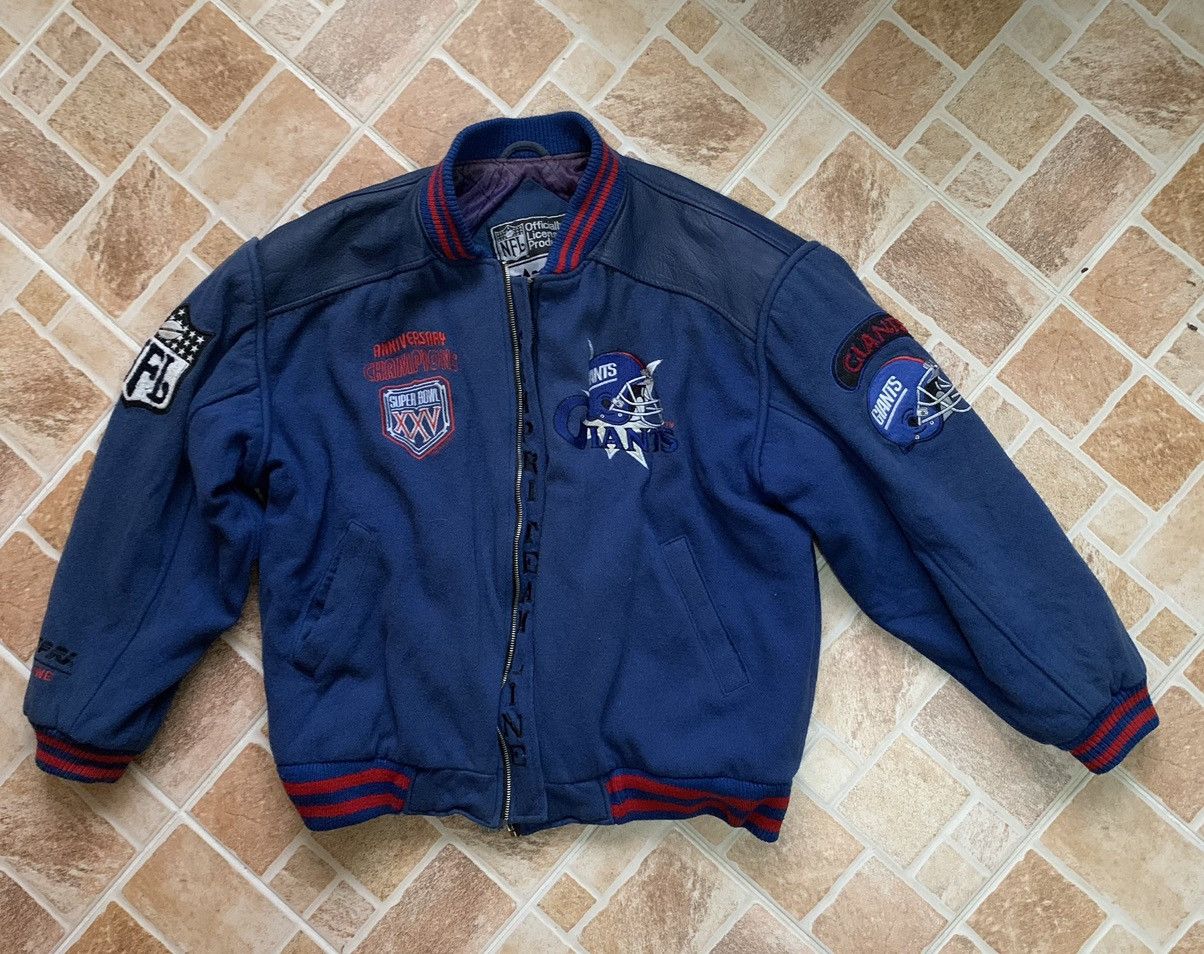 Vintage NFL NY Giants Super Bowl champs outlet jacket