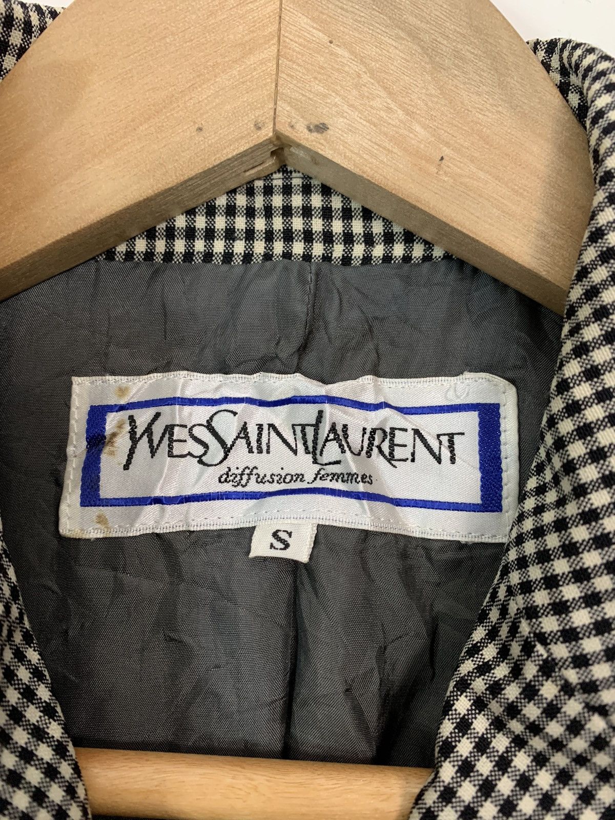 Yves Saint Laurent Yves Saint Laurent Crop Jacket Size S / US 4 / IT 40 - 5 Thumbnail
