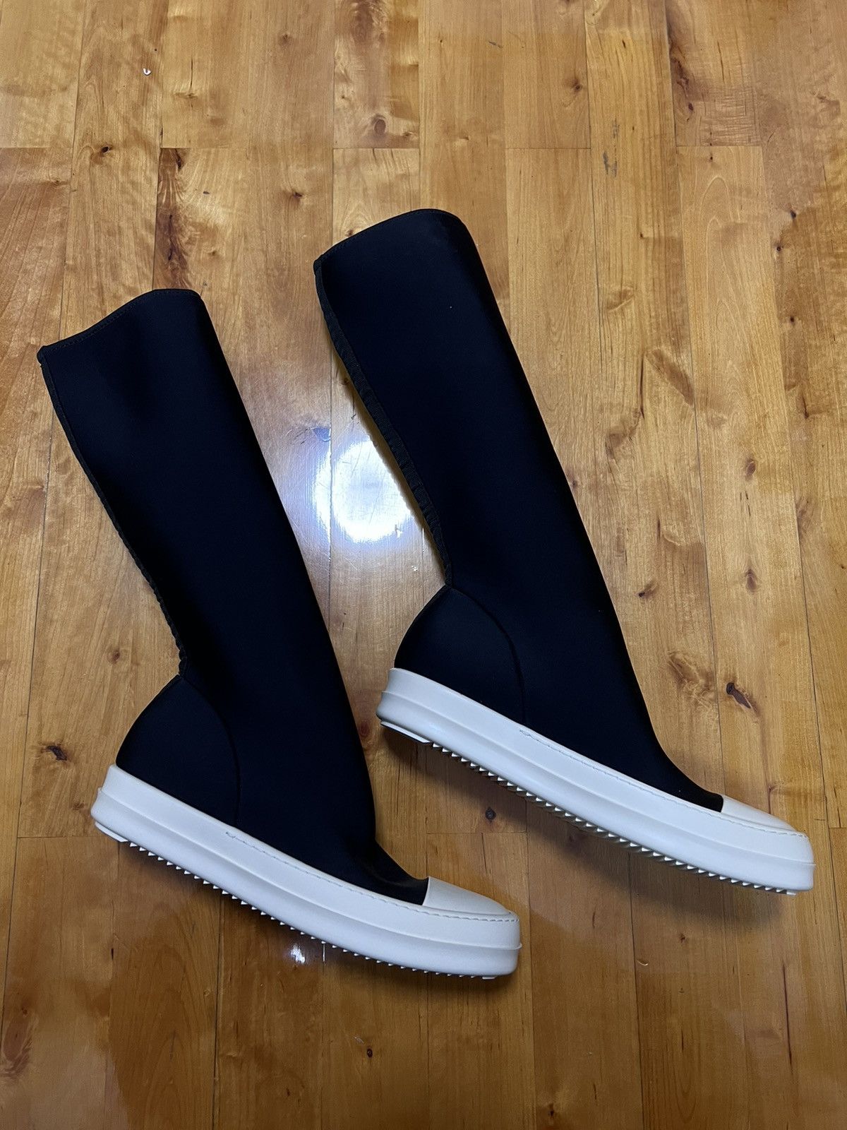 Rick Owens Rick owens drkshdw mid sock boots sz 38.5 Size US 8.5 / IT 38.5 - 4 Thumbnail