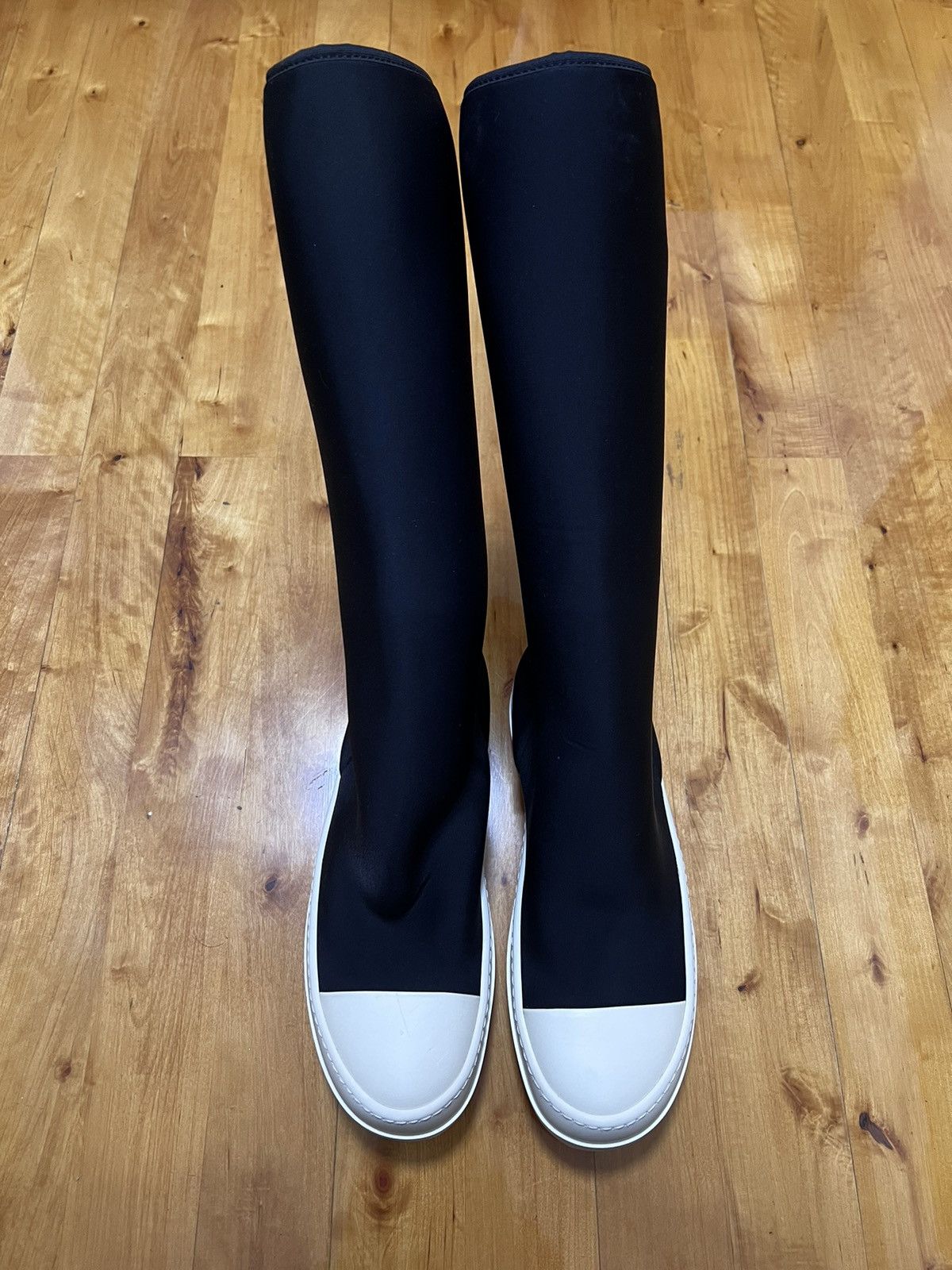 Rick Owens Rick owens drkshdw mid sock boots sz 38.5 Size US 8.5 / IT 38.5 - 1 Thumbnail