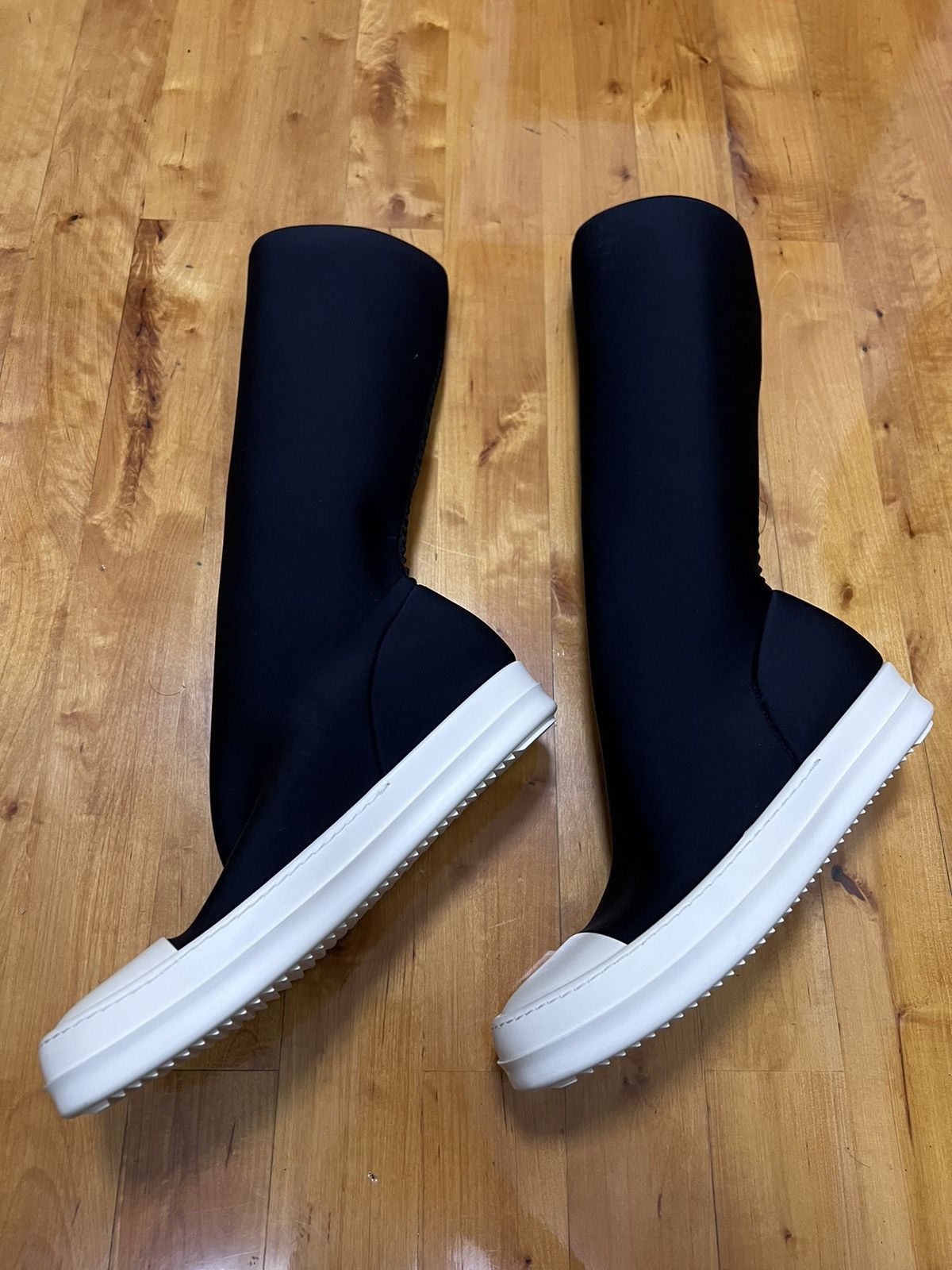 Rick Owens Rick owens drkshdw mid sock boots sz 38.5 Size US 8.5 / IT 38.5 - 3 Thumbnail