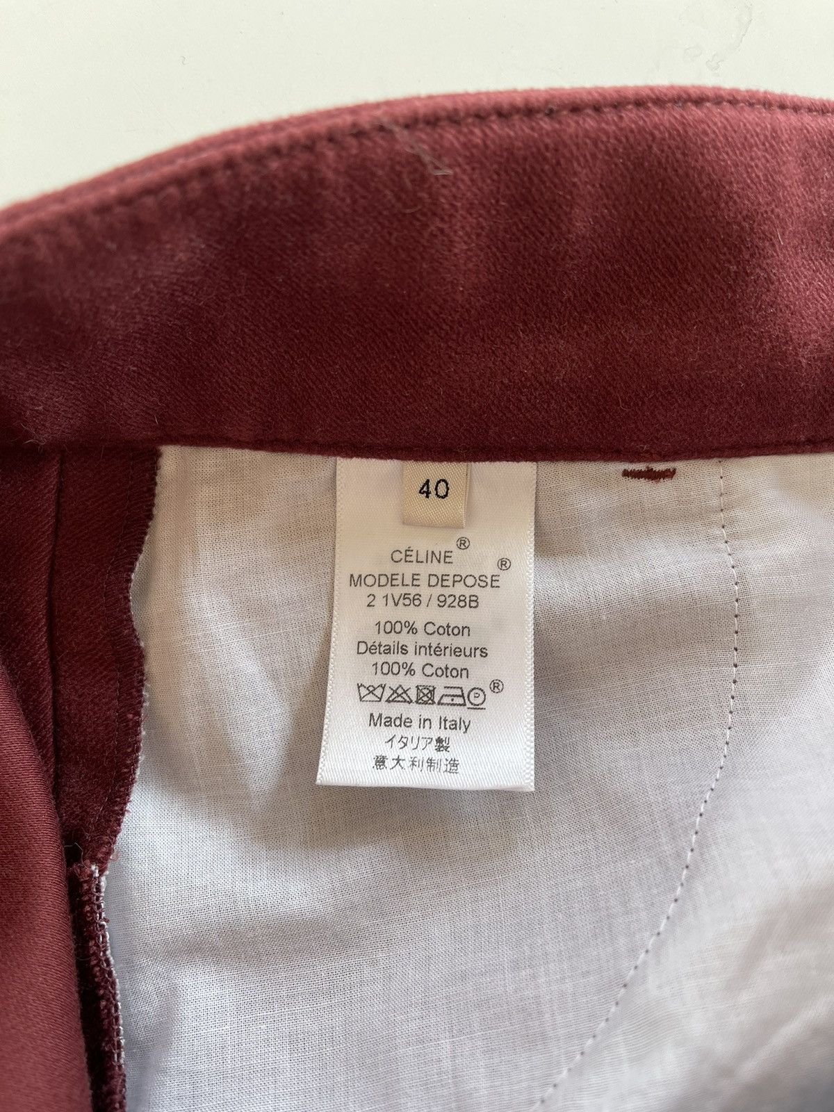 Celine Céline by Phoebe Philo Pants Size 28" / US 6 / IT 42 - 5 Thumbnail