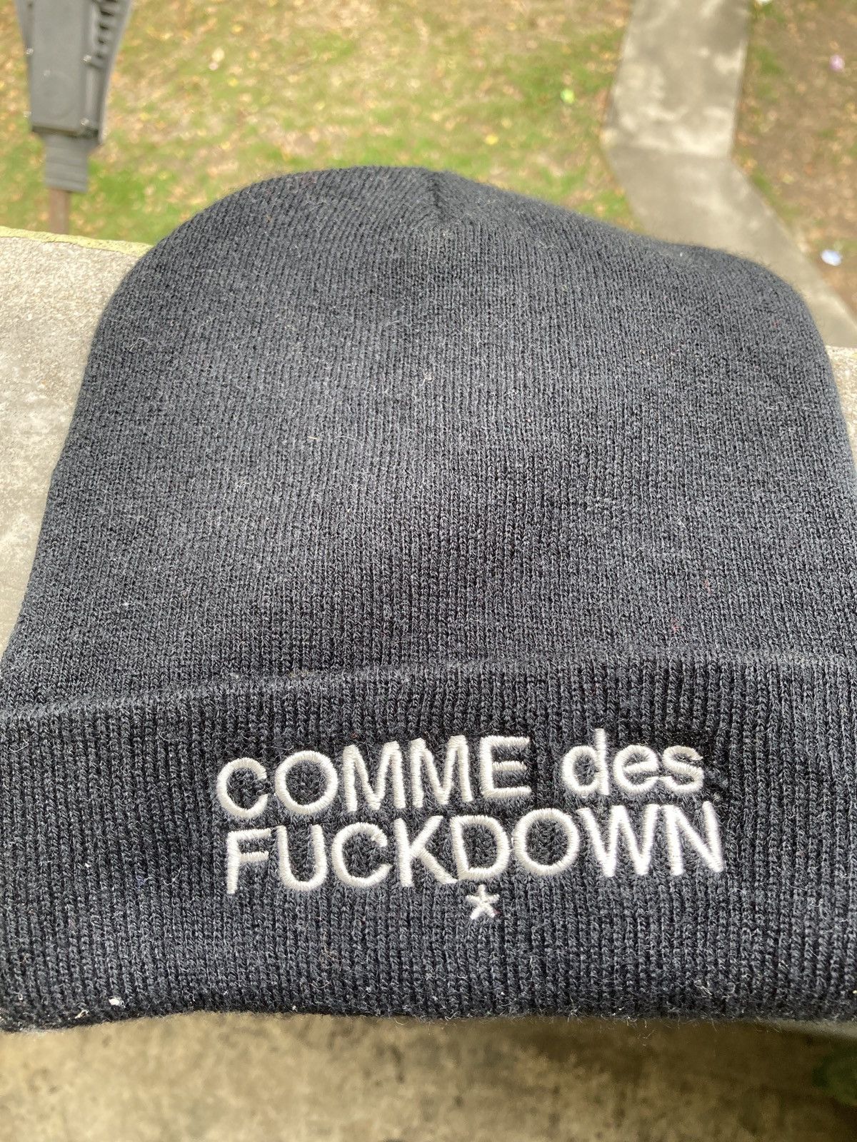Japanese Brand COMMES DES FUCKDOWN BENNIE Size ONE SIZE - 3 Thumbnail
