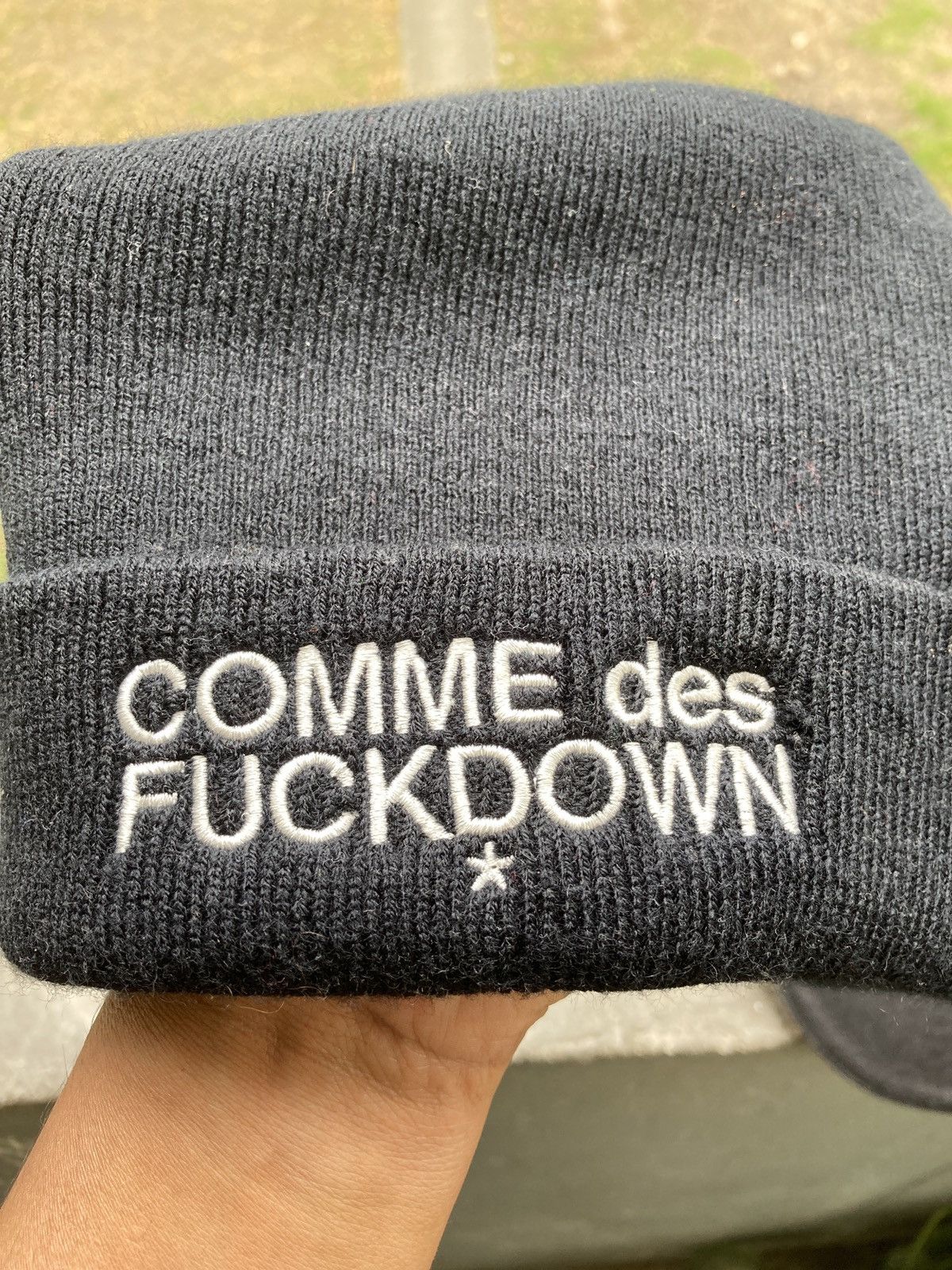 Japanese Brand COMMES DES FUCKDOWN BENNIE Size ONE SIZE - 1 Thumbnail