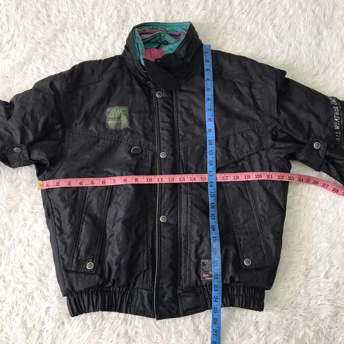 Sports Specialties 💥Steals💥Vtg Yamaha AWE all weather emergency jacket Size US L / EU 52-54 / 3 - 20 Thumbnail