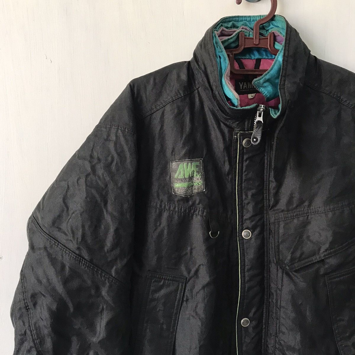 Sports Specialties 💥Steals💥Vtg Yamaha AWE all weather emergency jacket Size US L / EU 52-54 / 3 - 3 Thumbnail