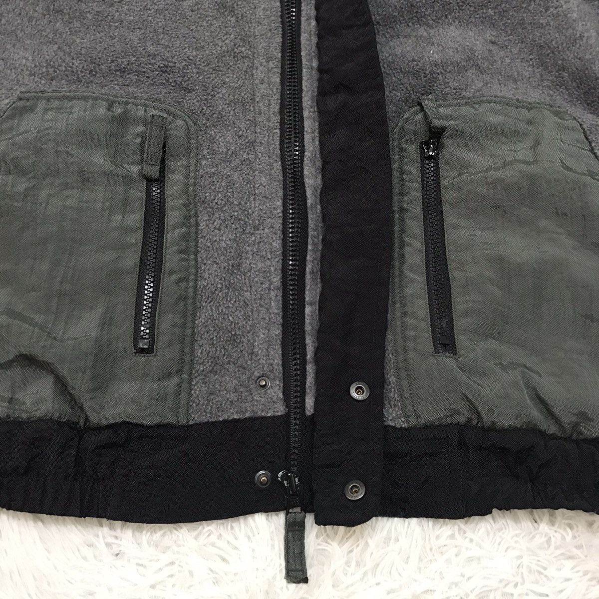Japanese Brand Melka Sweden Collection Hybrid Style Fleece Jacket Size US L / EU 52-54 / 3 - 15 Thumbnail