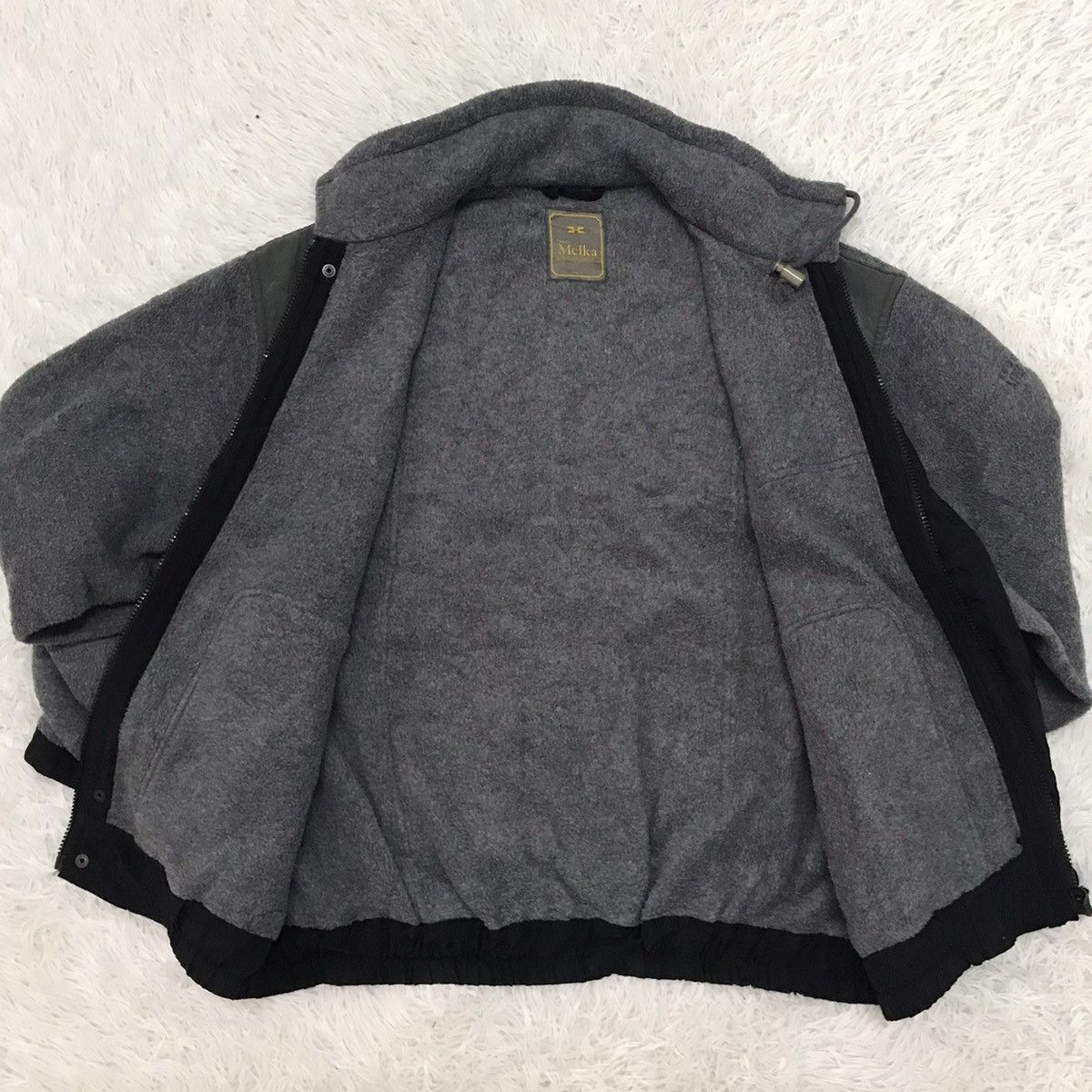Japanese Brand Melka Sweden Collection Hybrid Style Fleece Jacket Size US L / EU 52-54 / 3 - 16 Thumbnail
