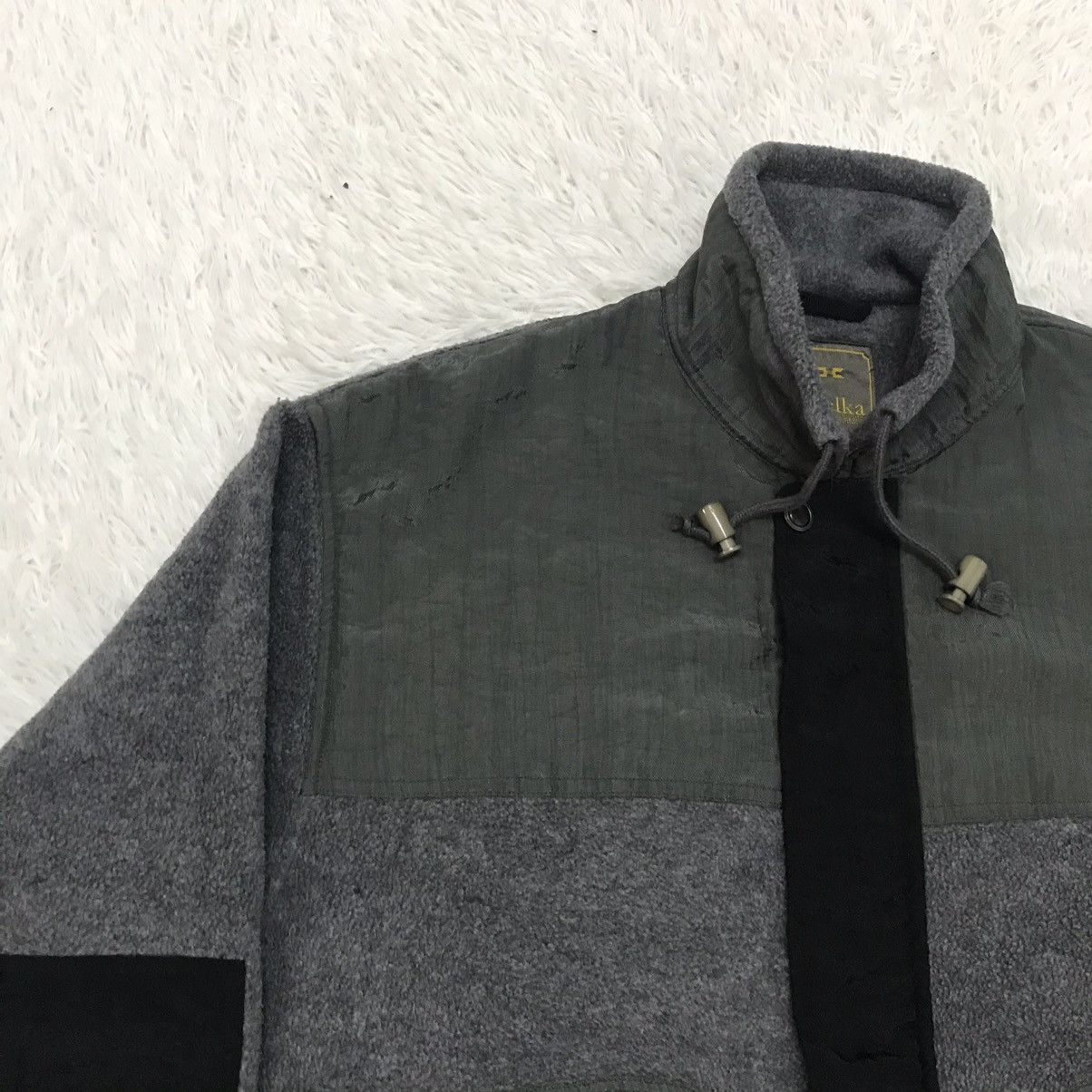 Japanese Brand Melka Sweden Collection Hybrid Style Fleece Jacket Size US L / EU 52-54 / 3 - 6 Thumbnail