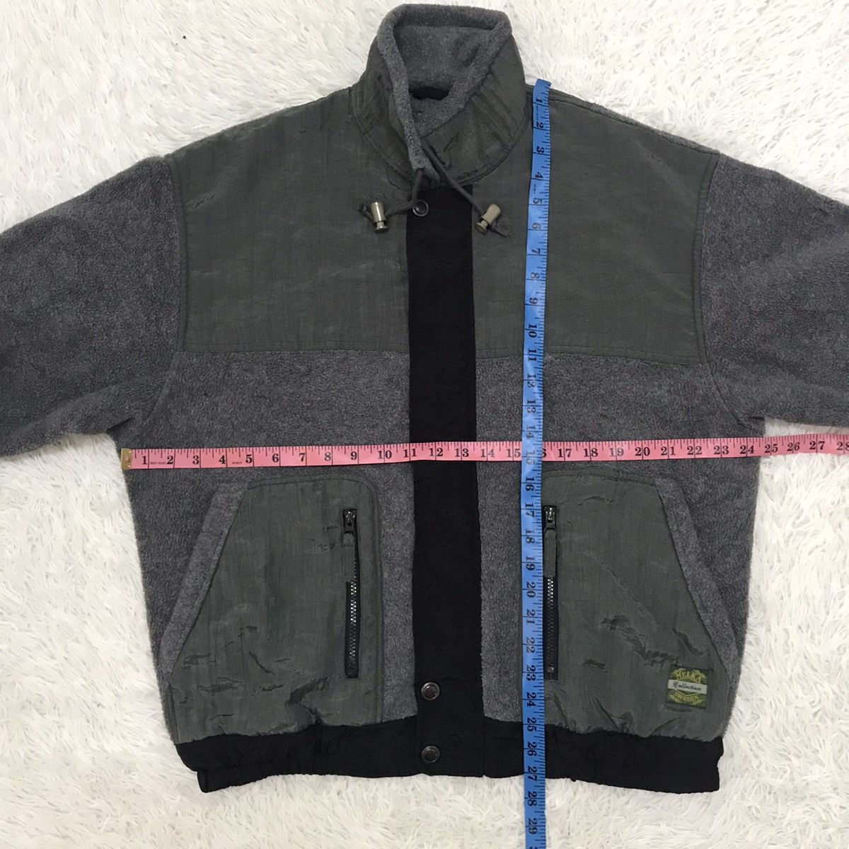 Japanese Brand Melka Sweden Collection Hybrid Style Fleece Jacket Size US L / EU 52-54 / 3 - 20 Thumbnail