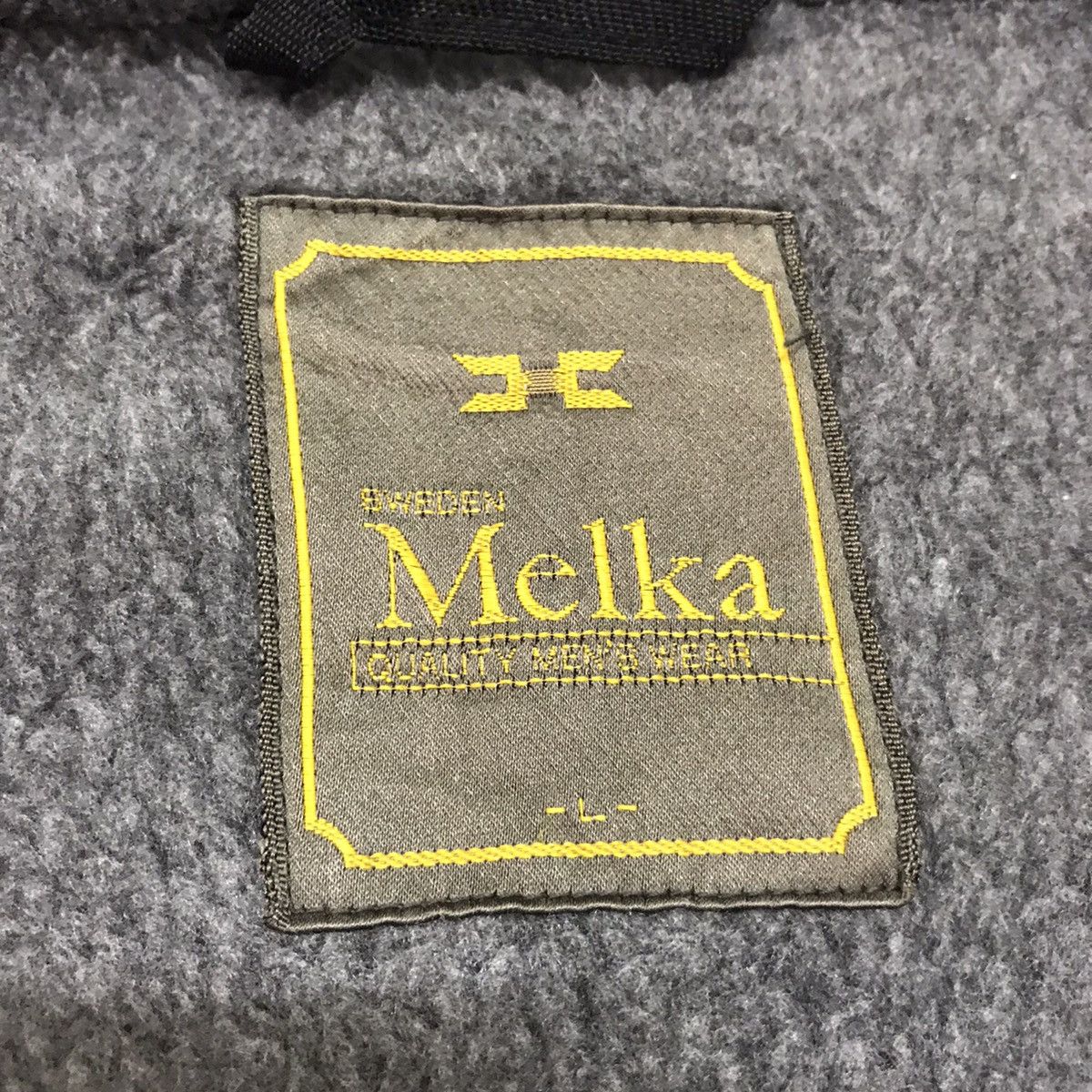Japanese Brand Melka Sweden Collection Hybrid Style Fleece Jacket Size US L / EU 52-54 / 3 - 17 Thumbnail