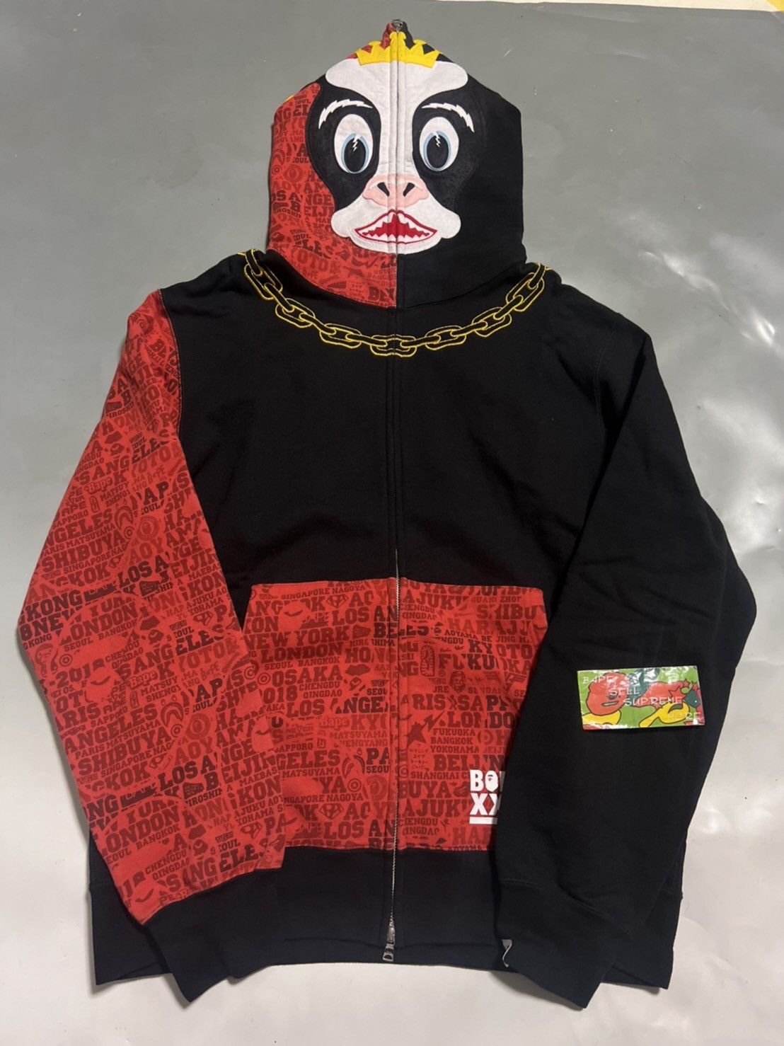 Bape BAPE Full Zip Hoodie Size US XXL / EU 58 / 5 - 1 Thumbnail