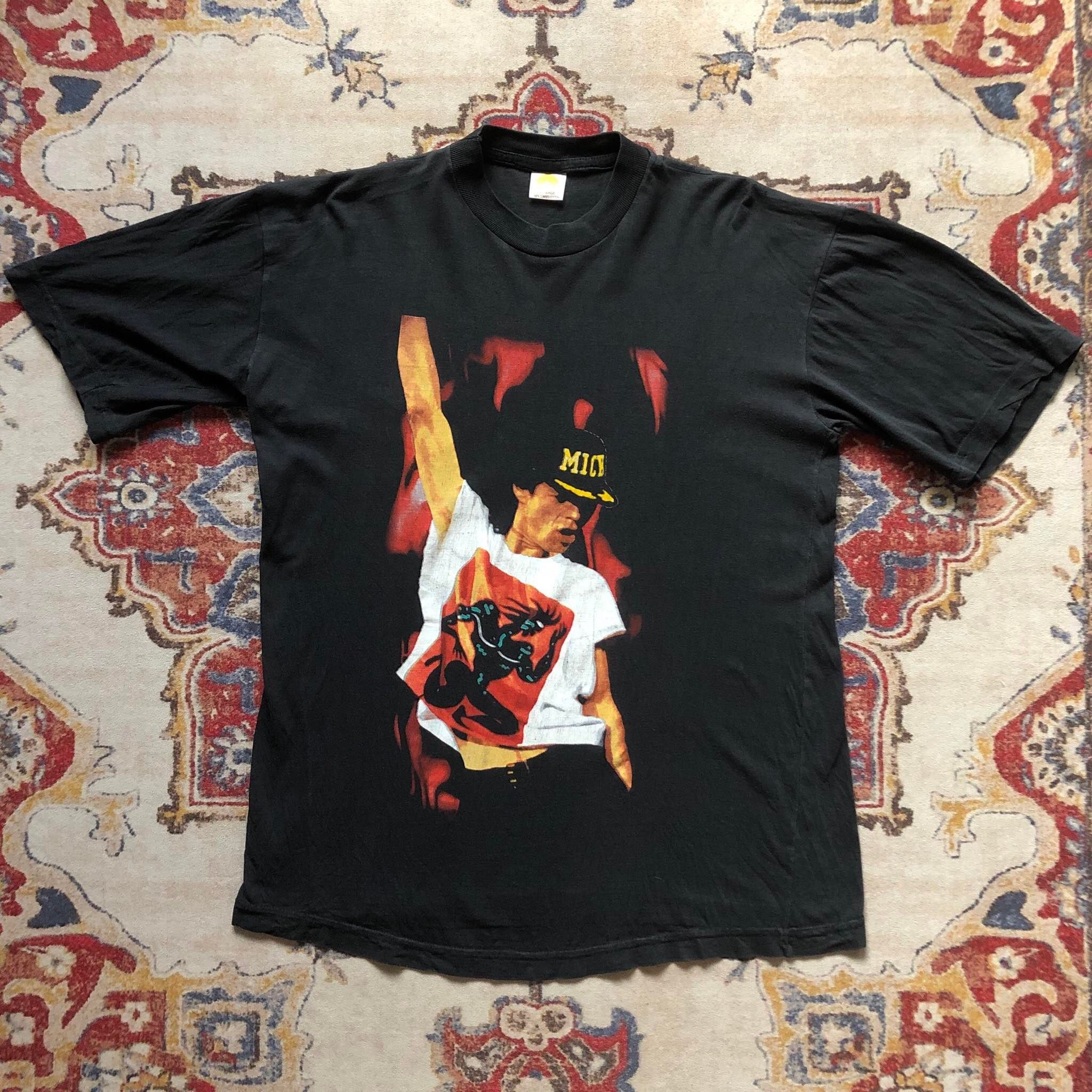 T-shirt Vintage Kith X The Rolling Stones - Mick Jagger London, Taille L, Blanc