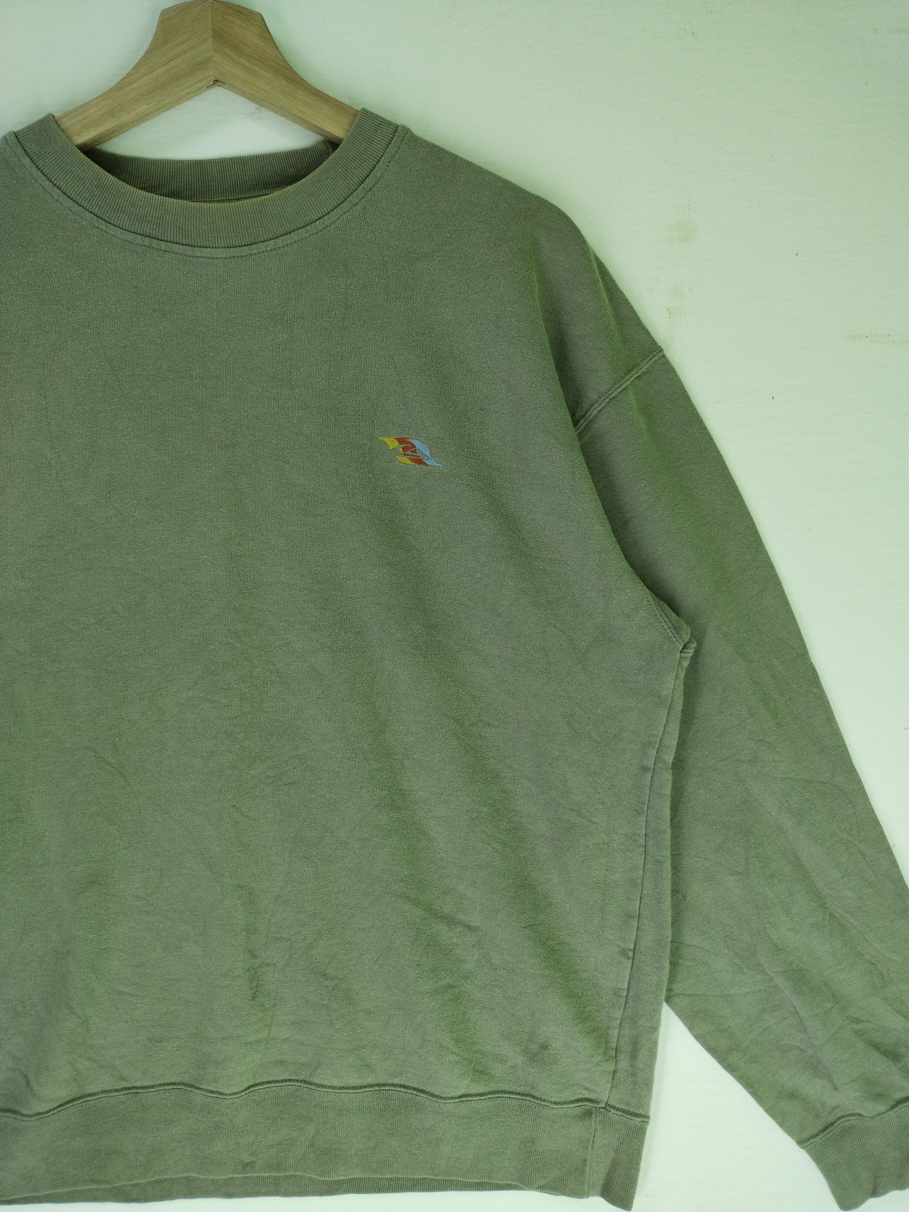Japanese Brand × Quiksilver × Vintage VTG QUIKSILVER Sweatshirt Japan 💥 Size US M / EU 48-50 / 2 - 8 Thumbnail