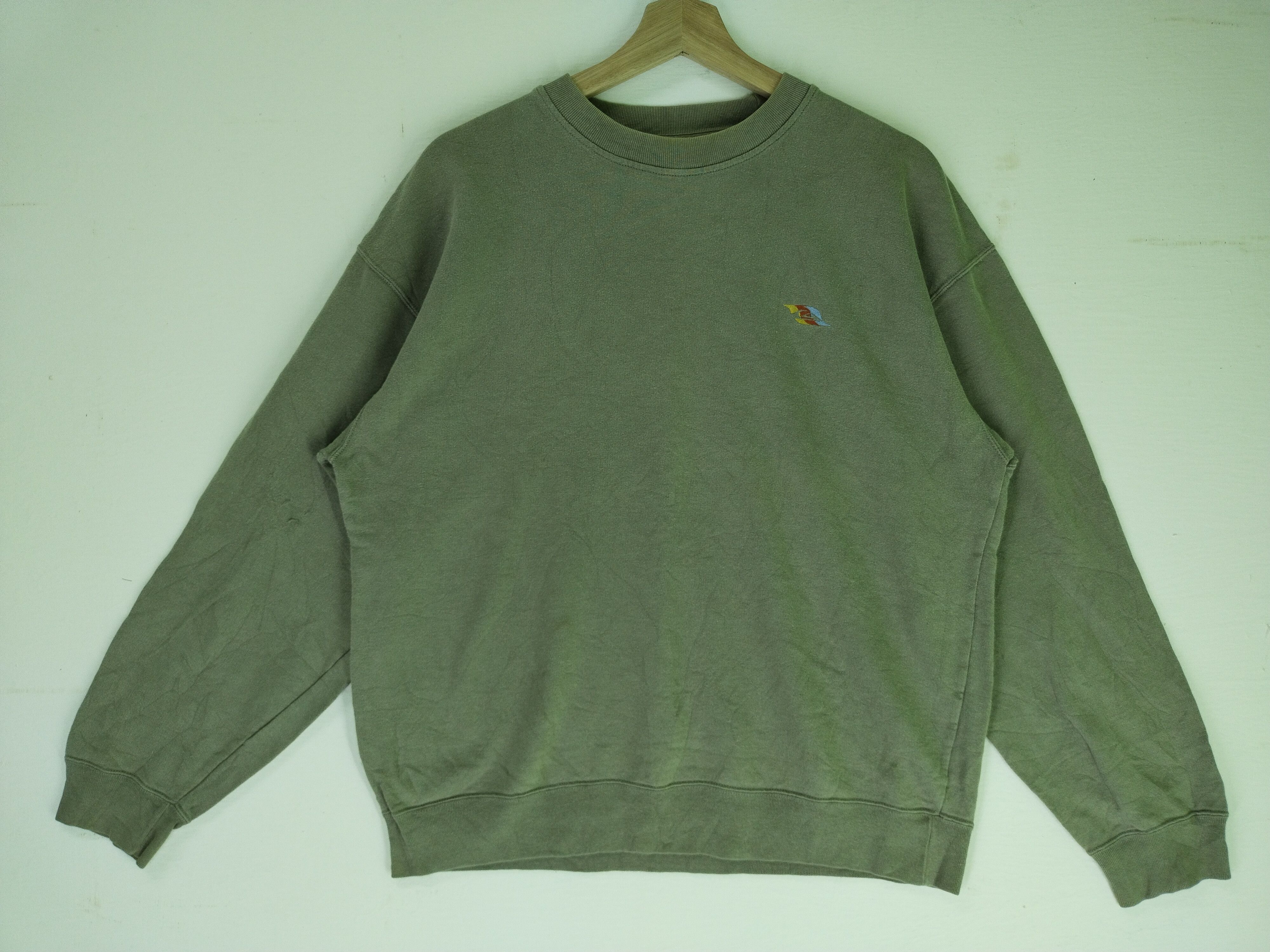 Japanese Brand × Quiksilver × Vintage VTG QUIKSILVER Sweatshirt Japan 💥 Size US M / EU 48-50 / 2 - 2 Thumbnail