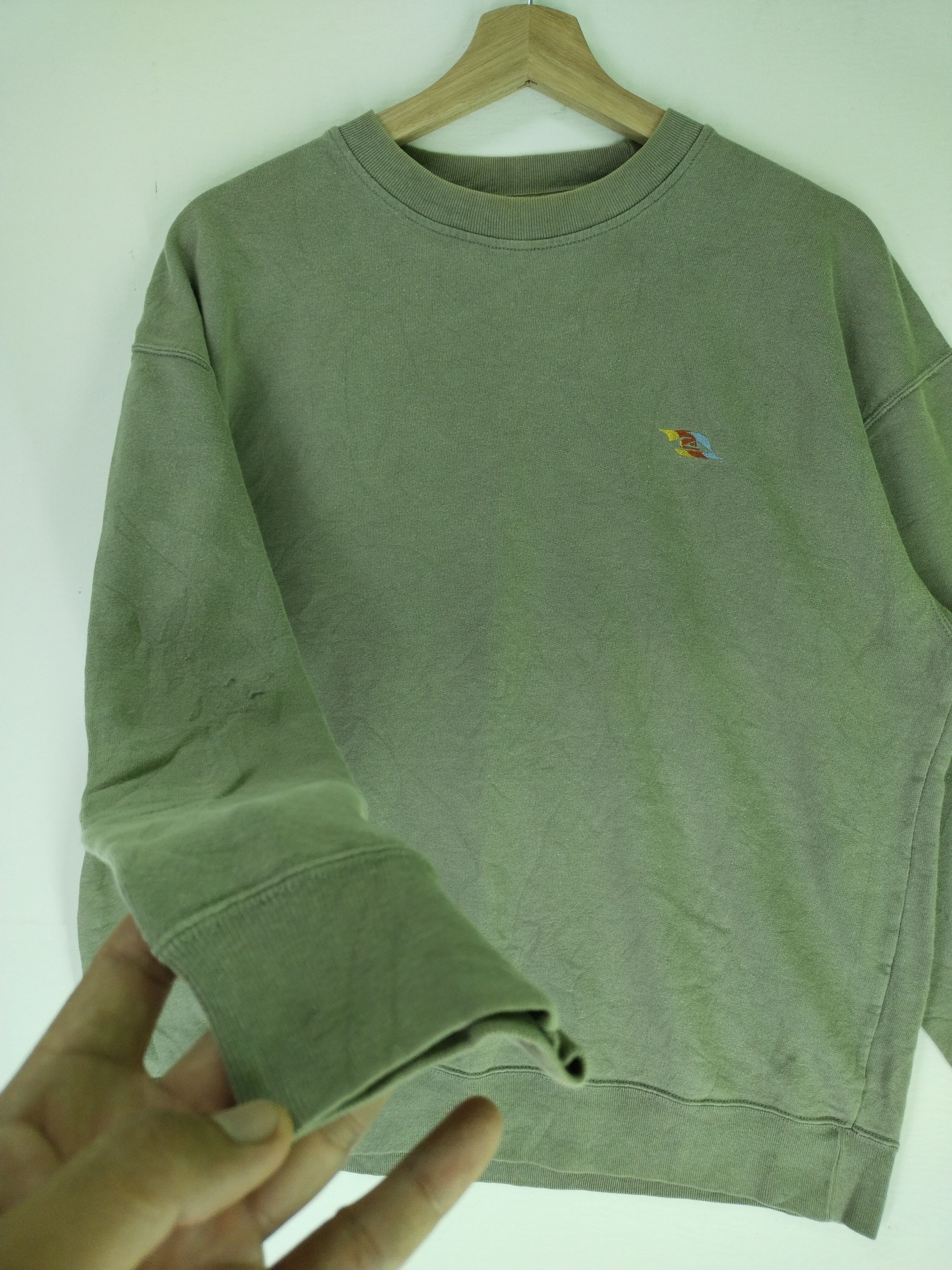 Japanese Brand × Quiksilver × Vintage VTG QUIKSILVER Sweatshirt Japan 💥 Size US M / EU 48-50 / 2 - 4 Thumbnail