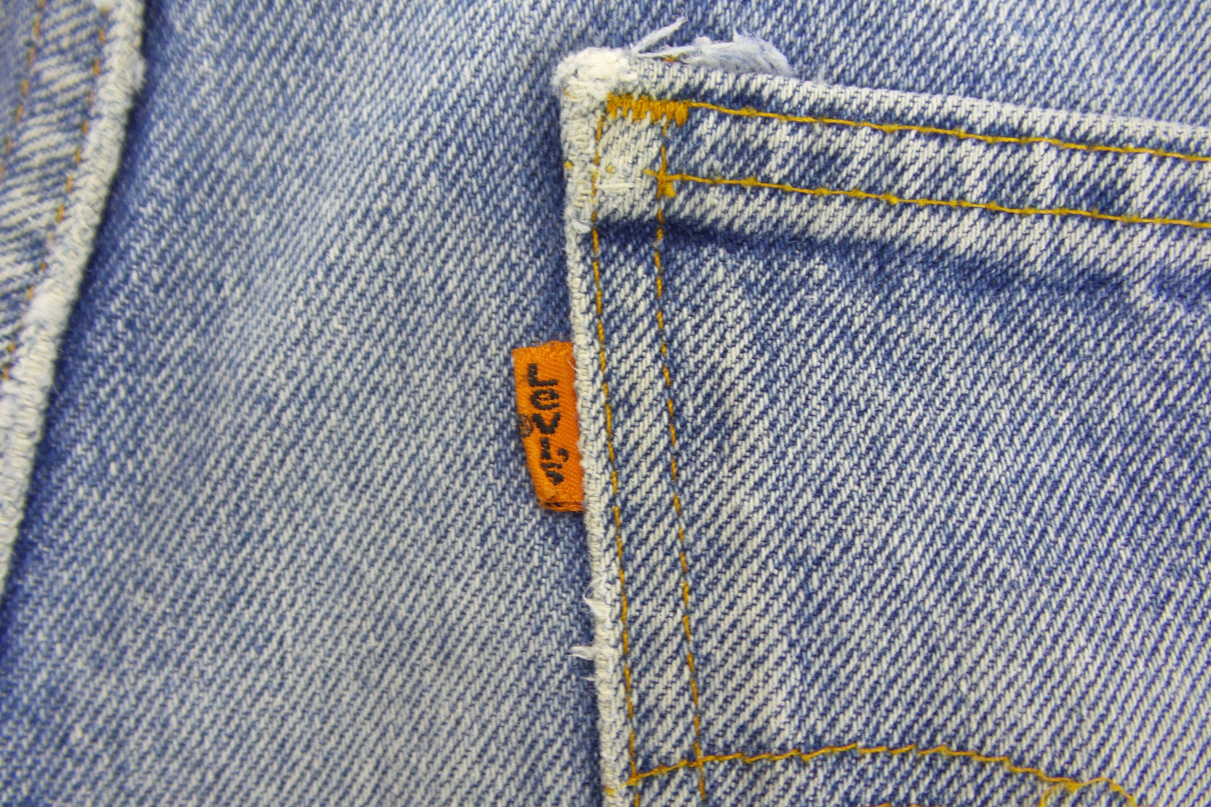 Levi's Levi's 519 - 0217 Orange Tab Stonewashed Jeans W33xL44.5 Size US 34 / EU 50 - 7 Thumbnail