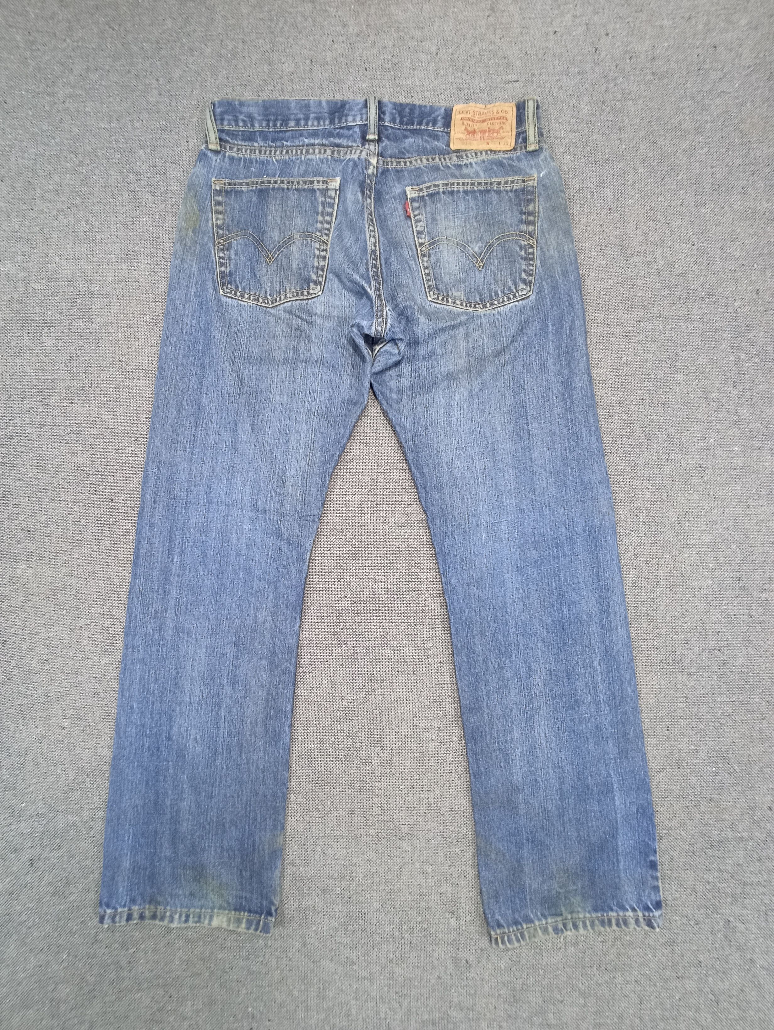 Jean × Levi's × Vintage Vintage Levis 514 Blue Wash Jeans -J148 Size US 34 / EU 50 - 2 Thumbnail