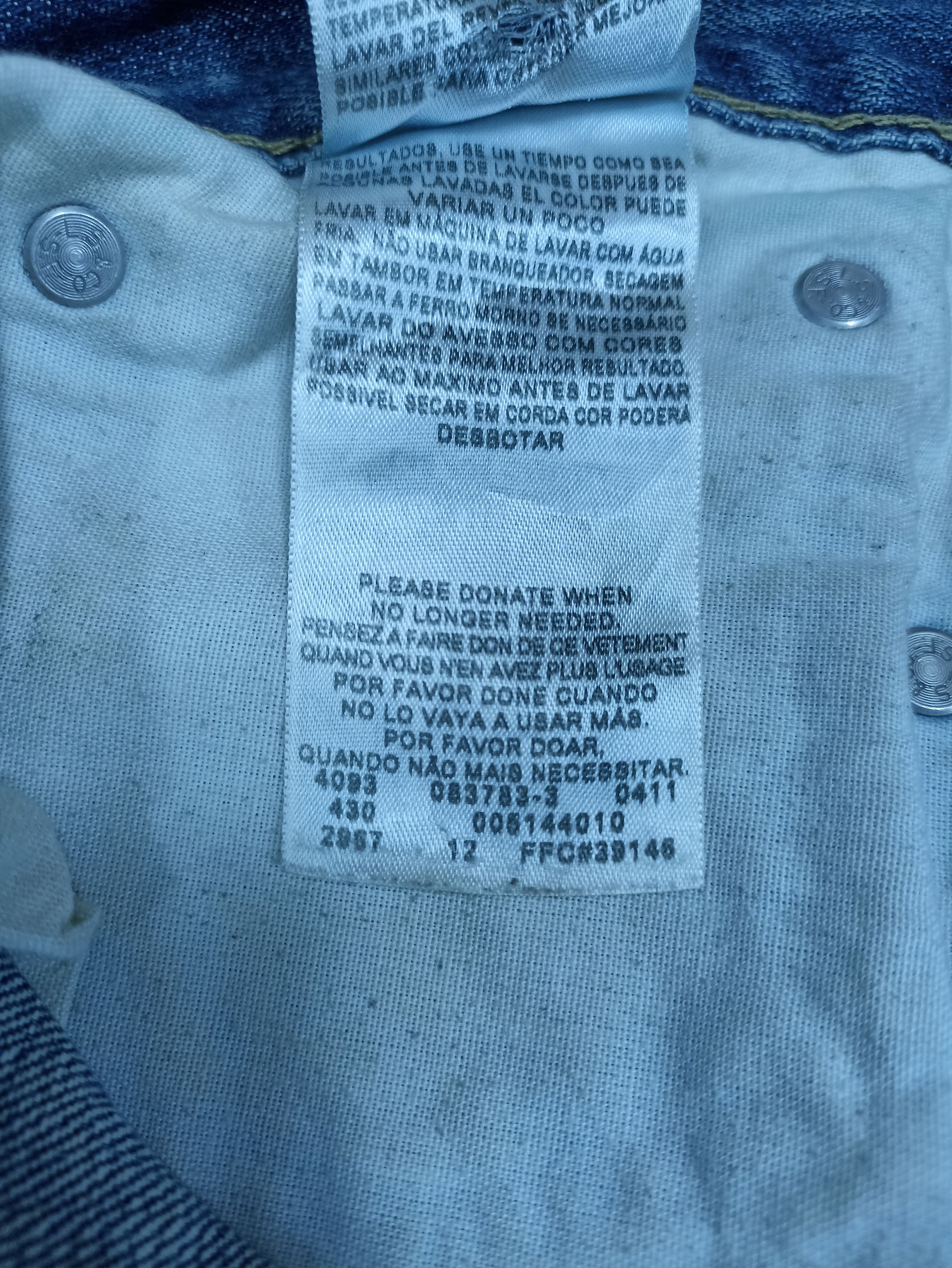 Jean × Levi's × Vintage Vintage Levis 514 Blue Wash Jeans -J148 Size US 34 / EU 50 - 5 Thumbnail