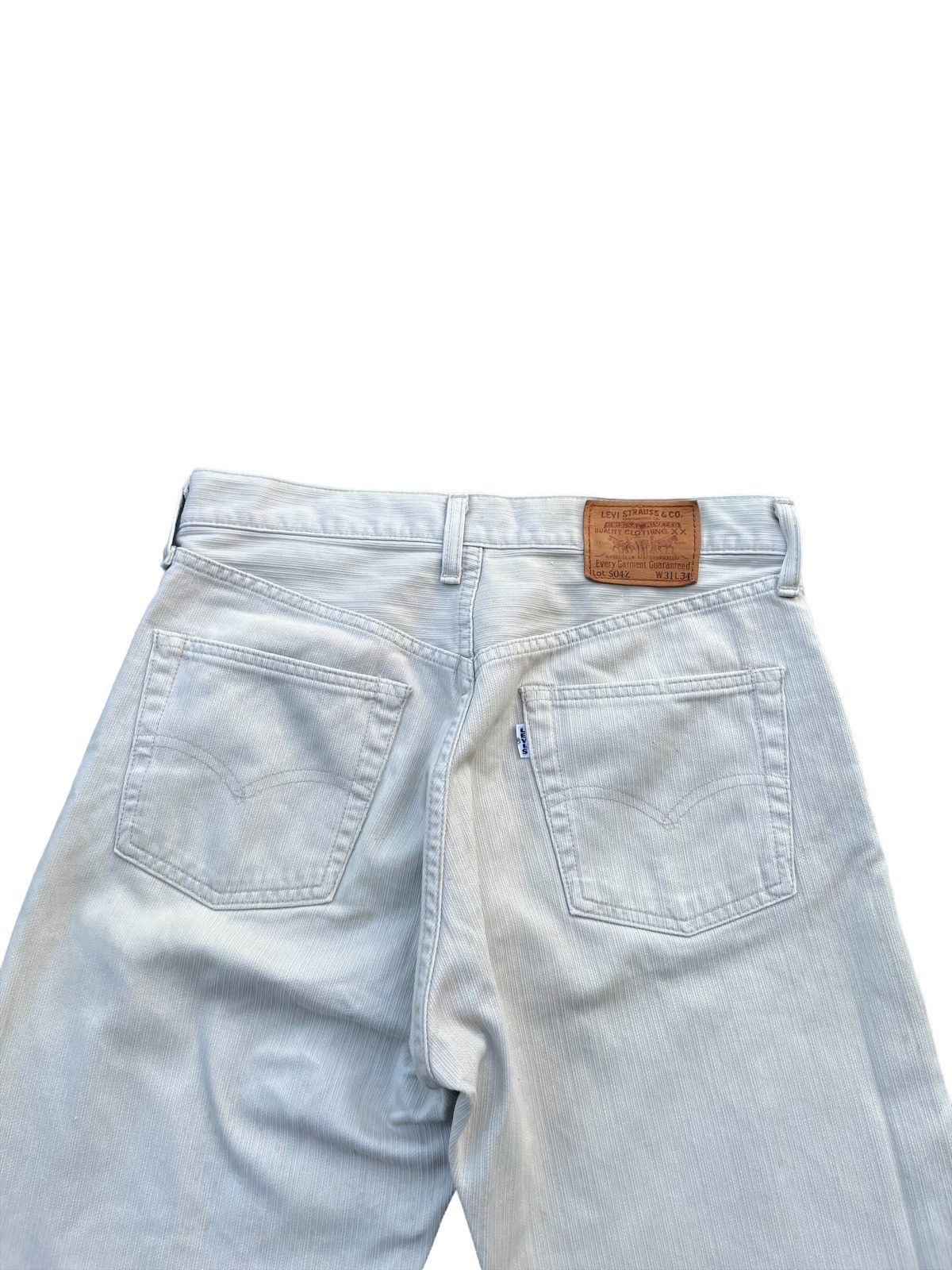 Levi's × Vintage Vintage 1994 Levis 504Z E Denim Size US 31 - 12 Thumbnail