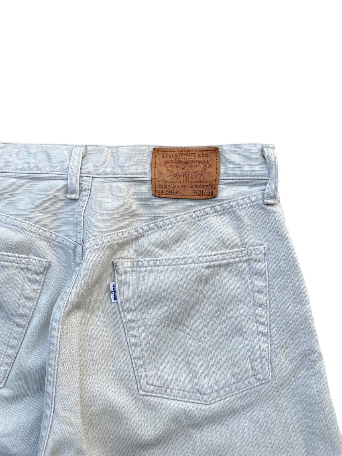 Levi's × Vintage Vintage 1994 Levis 504Z E Denim Size US 31 - 13 Thumbnail