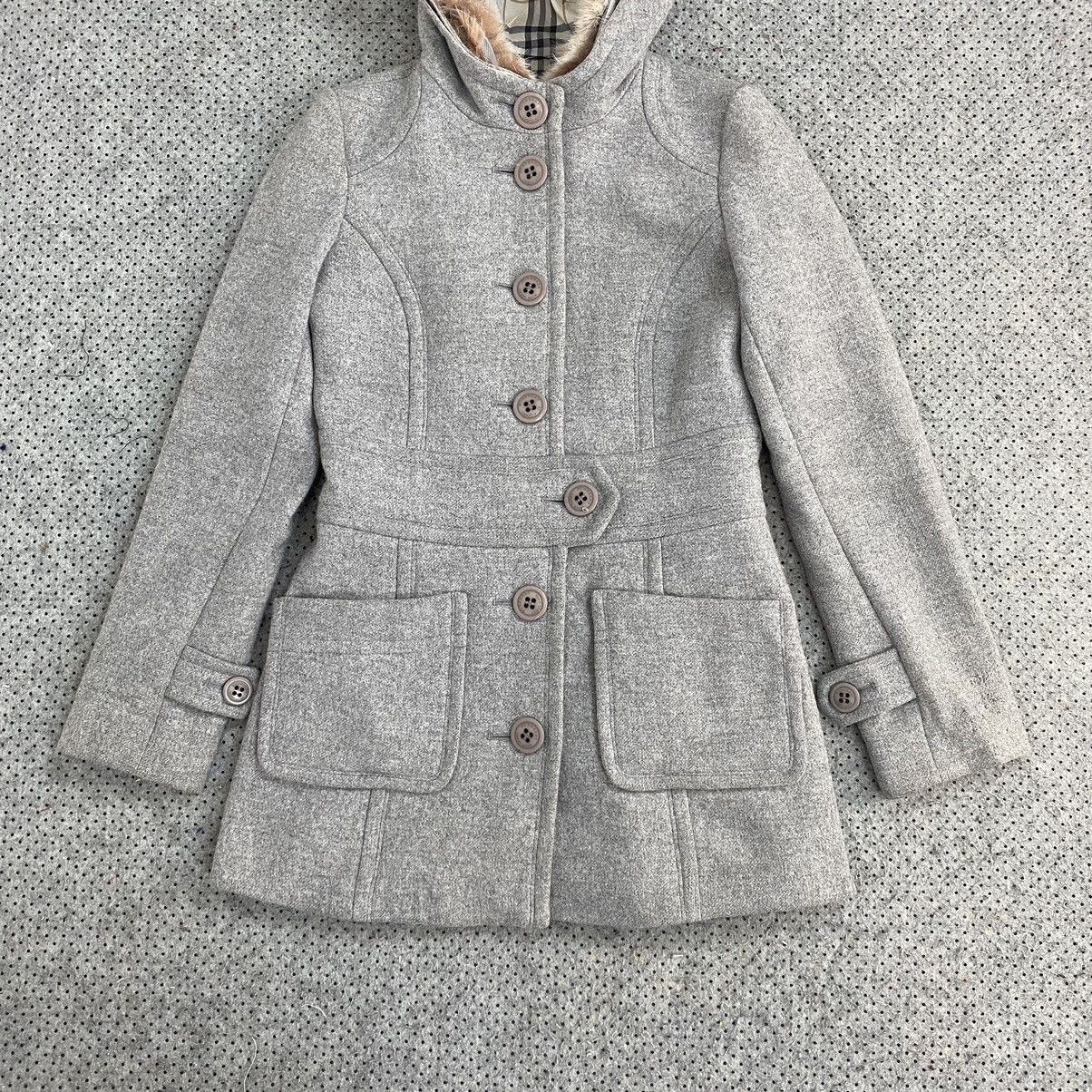 Burberry Burberry London Blue Label wool hoodie jacket size 38 Size S / US 4 / IT 40 - 5 Thumbnail