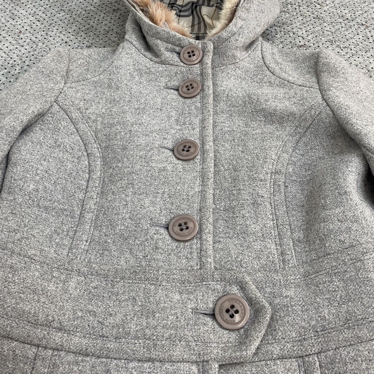 Burberry Burberry London Blue Label wool hoodie jacket size 38 Size S / US 4 / IT 40 - 9 Thumbnail