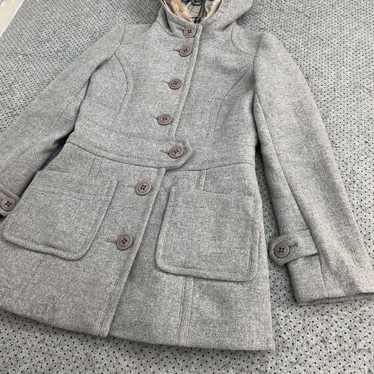 Burberry Burberry London Blue Label wool hoodie jacket size 38 Size S / US 4 / IT 40 - 6 Thumbnail
