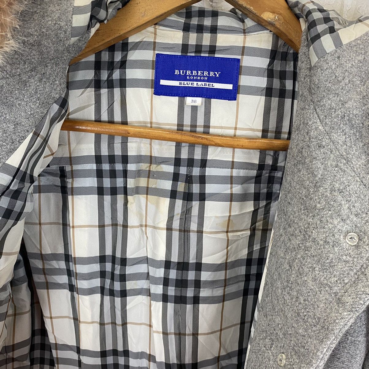 Burberry Burberry London Blue Label wool hoodie jacket size 38 Size S / US 4 / IT 40 - 13 Thumbnail