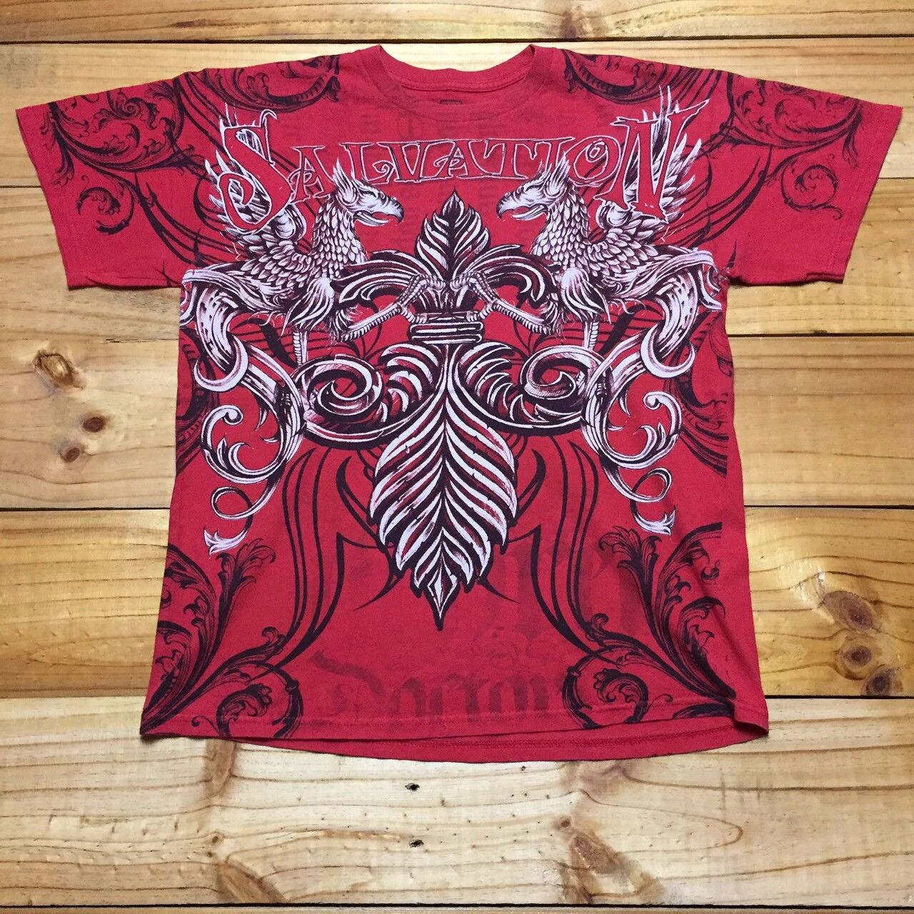 Affliction × UFC Salvation MMA Elite T shirt fashion Y2K style Tattoo Size US M / EU 48-50 / 2 - 2 Thumbnail