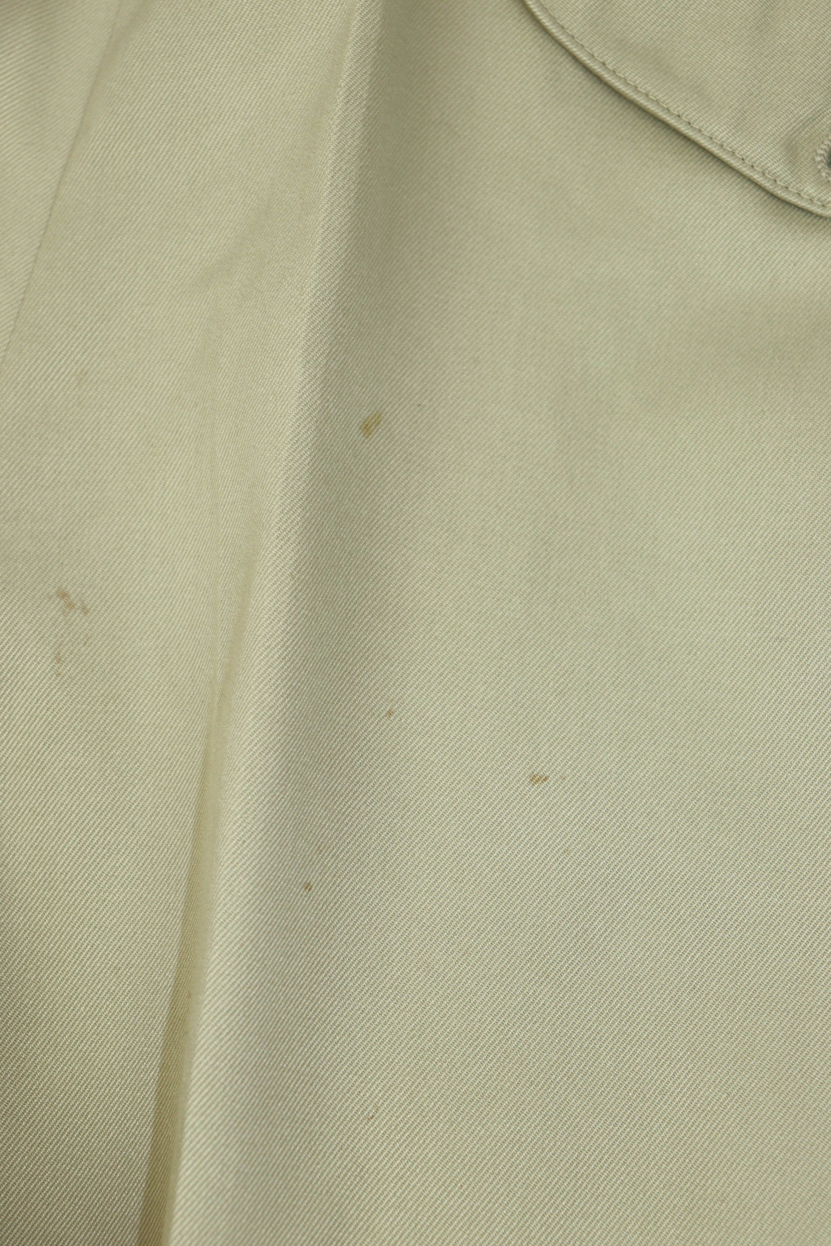 Lacoste Vintage Lacoste Sand Beige Front Double Pleat Chino Pants Size US 36 / EU 52 - 14 Thumbnail