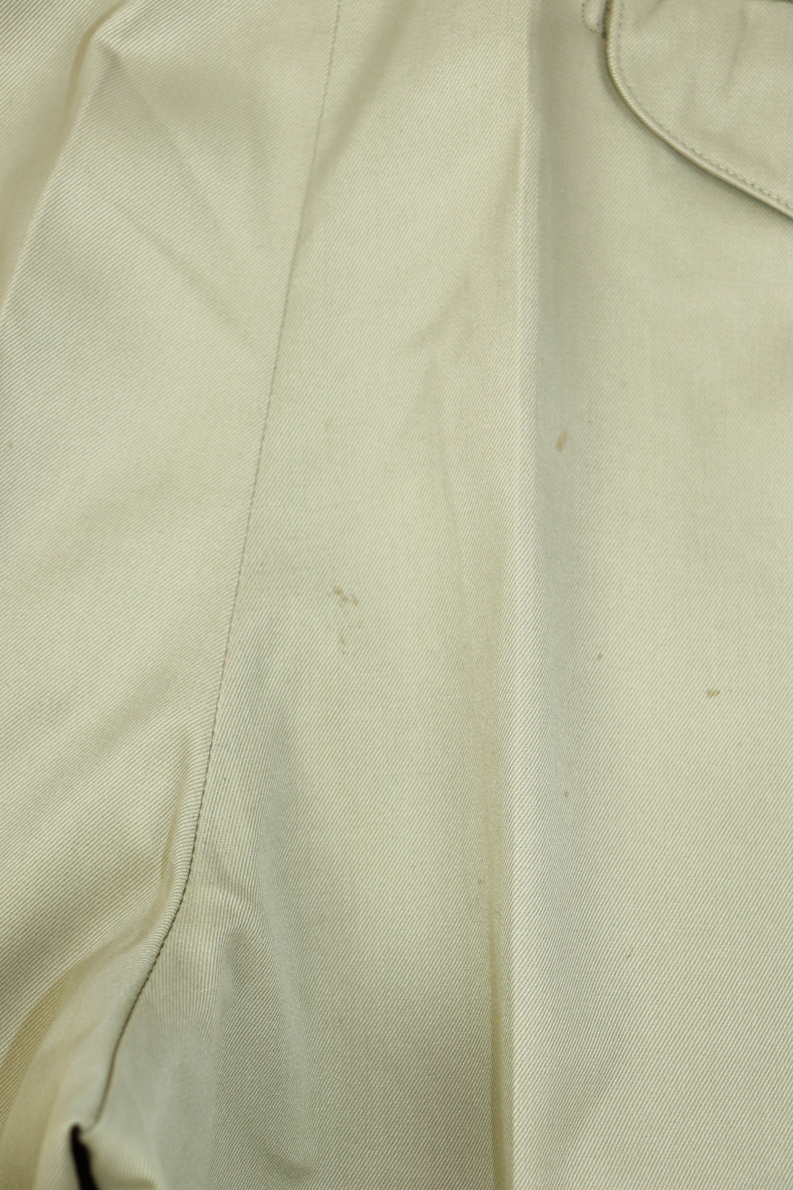 Lacoste Vintage Lacoste Sand Beige Front Double Pleat Chino Pants Size US 36 / EU 52 - 13 Thumbnail