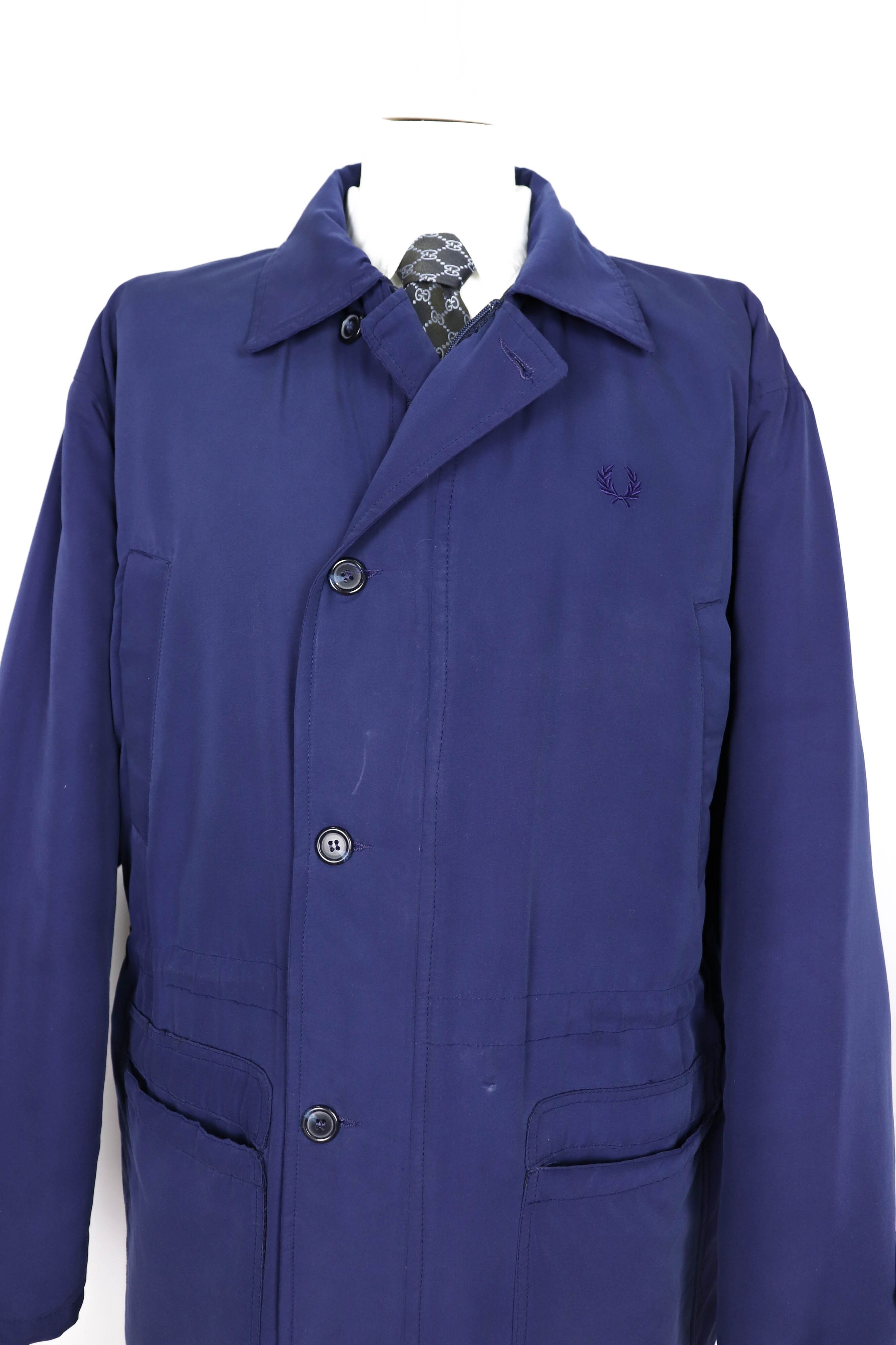 Fred Perry 80s Vintage Fred Perry Made in England Insulated Jacket Size US XL / EU 56 / 4 - 3 Thumbnail