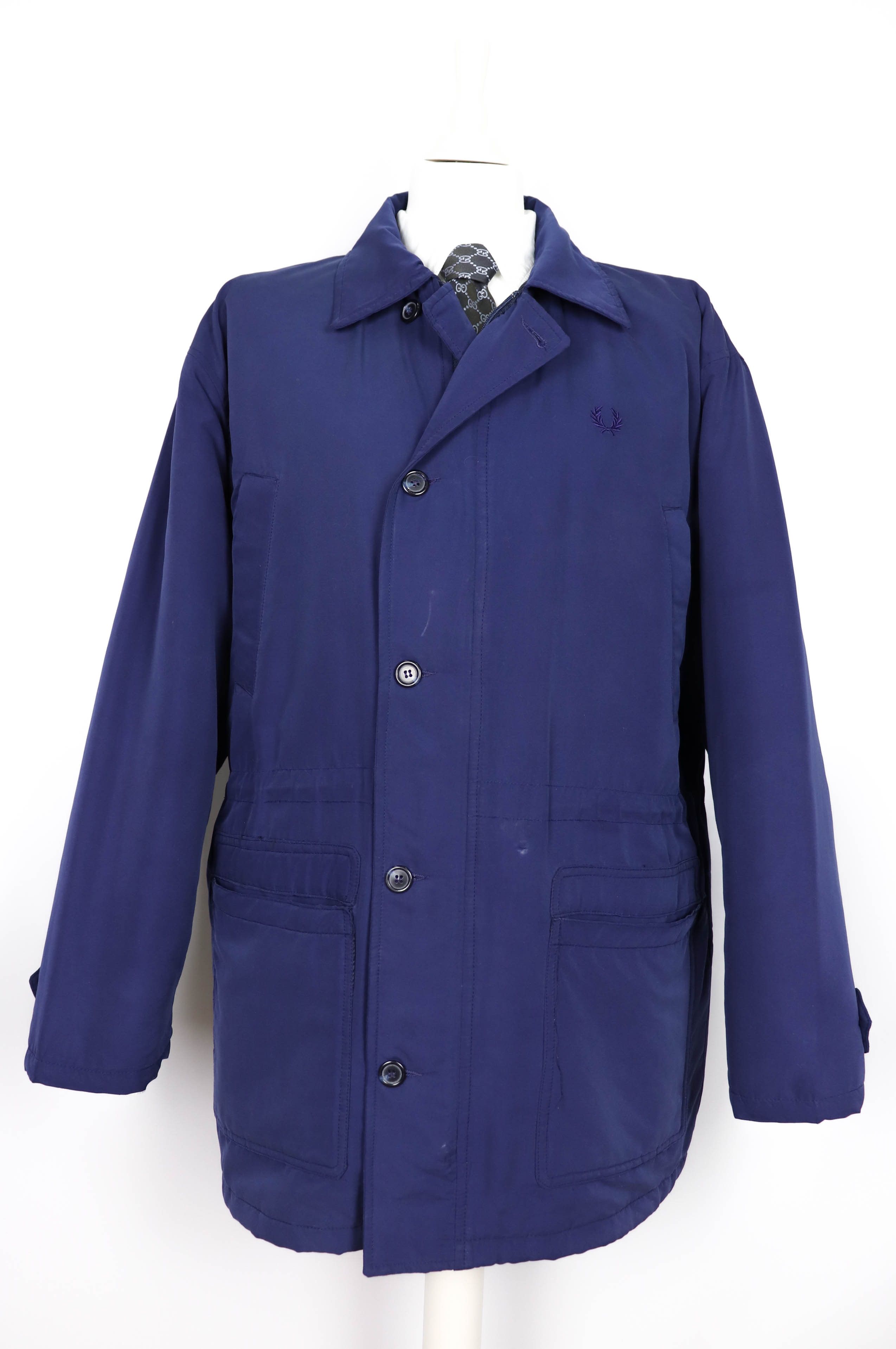 Fred Perry 80s Vintage Fred Perry Made in England Insulated Jacket Size US XL / EU 56 / 4 - 1 Thumbnail