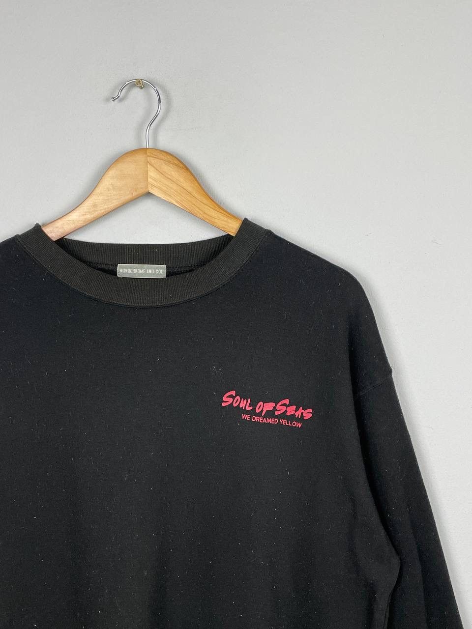 Japanese Brand × Other Soul Of Seas Japan No Shizen Monochrome And Col Sweatshirt Size US L / EU 52-54 / 3 - 4 Thumbnail