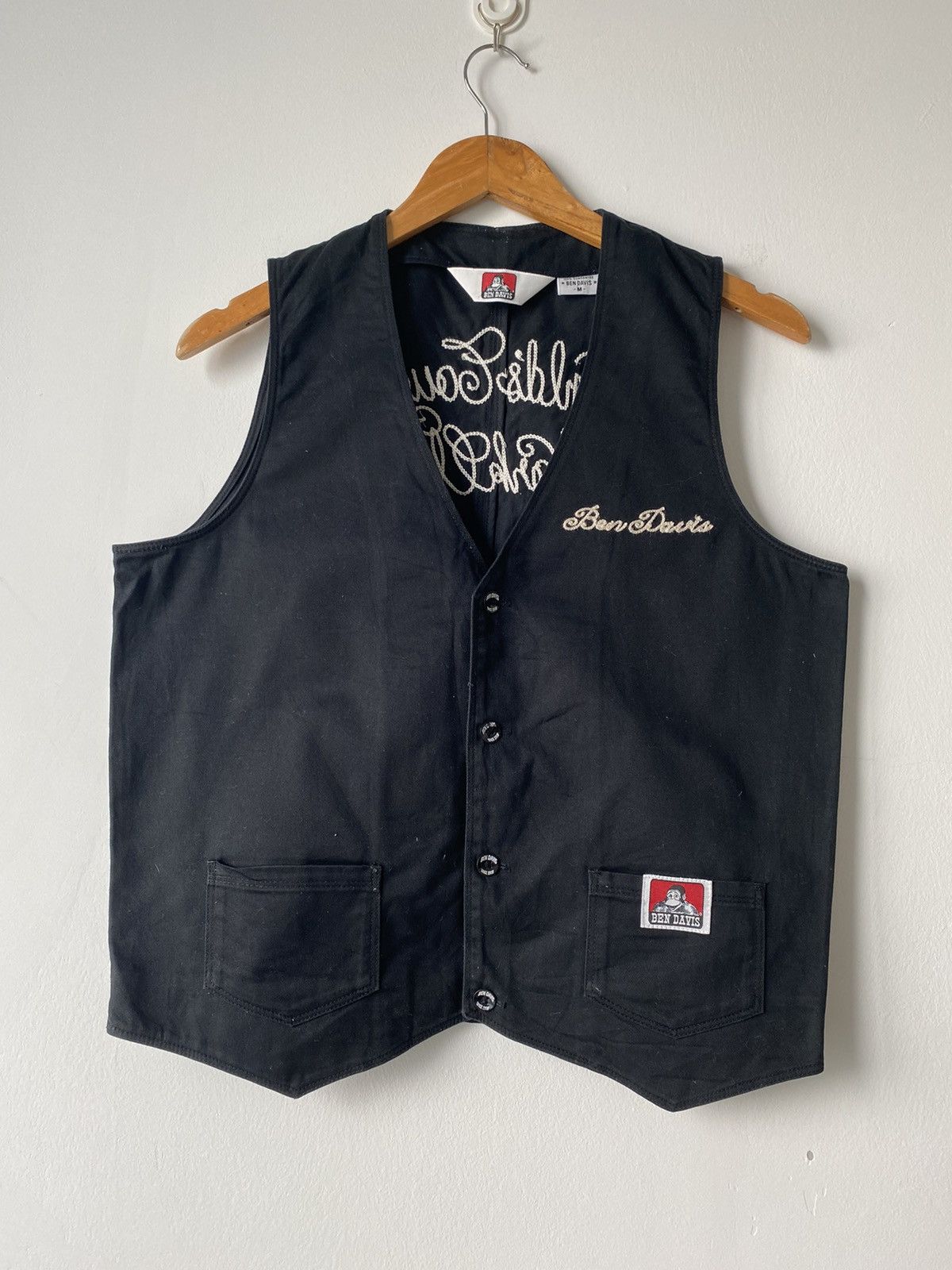 Ben Davis × Japanese Brand × Vintage 🇯🇵Vintage Ben Davis Vest nice designer Size US M / EU 48-50 / 2 - 1 Thumbnail