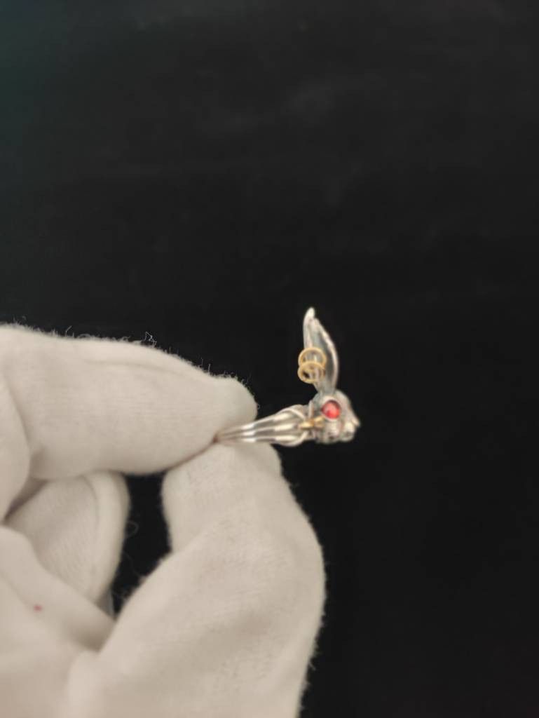 Jewelry Punk vintage ring Size 26 - 7 Thumbnail