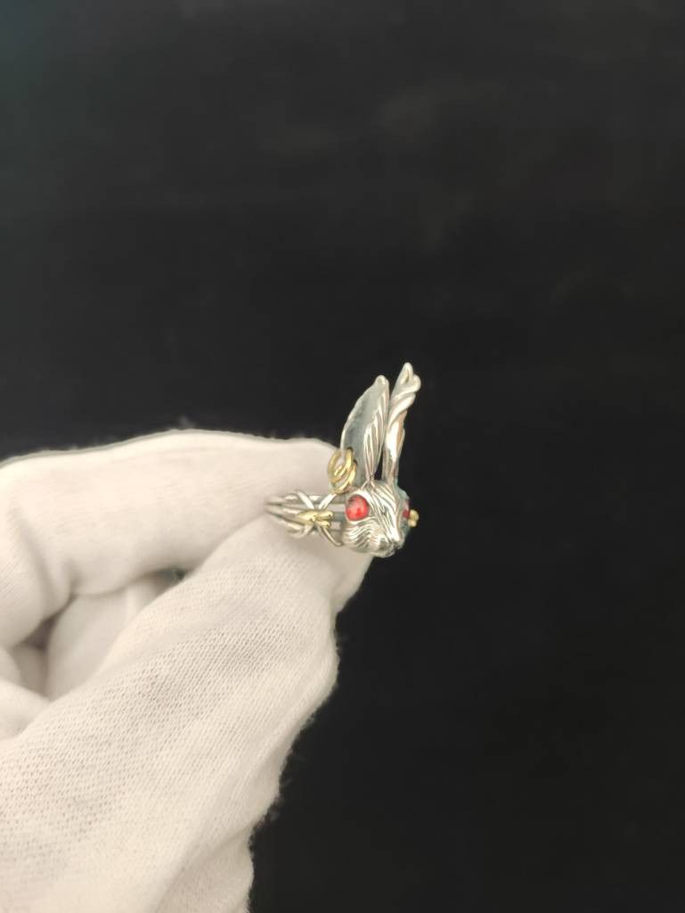 Jewelry Punk vintage ring Size 26 - 1 Thumbnail