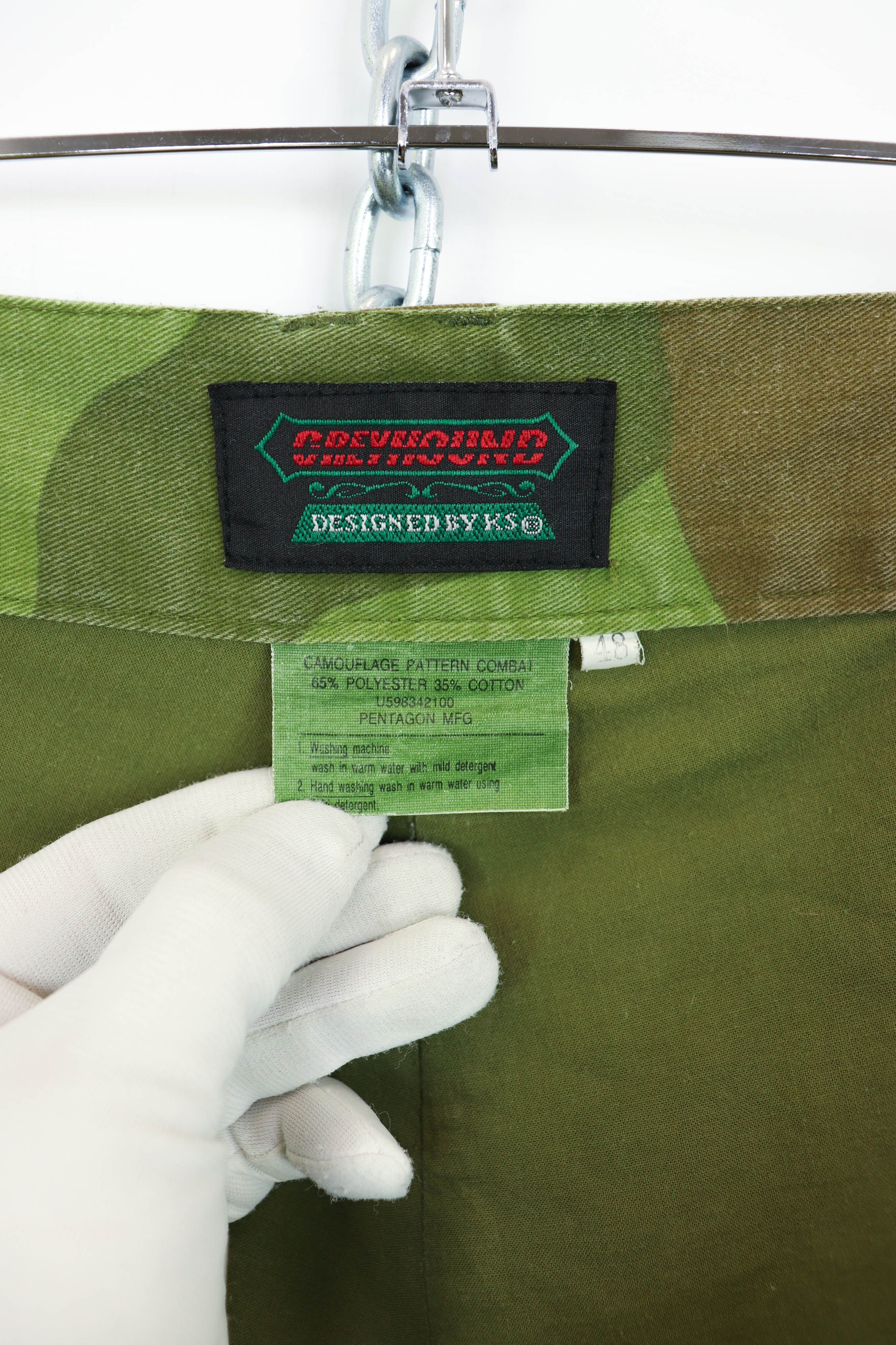 Other Vintage Pentagon MFG Camo Combat Army Cargo Trousers Pants Size US 32 / EU 48 - 11 Thumbnail