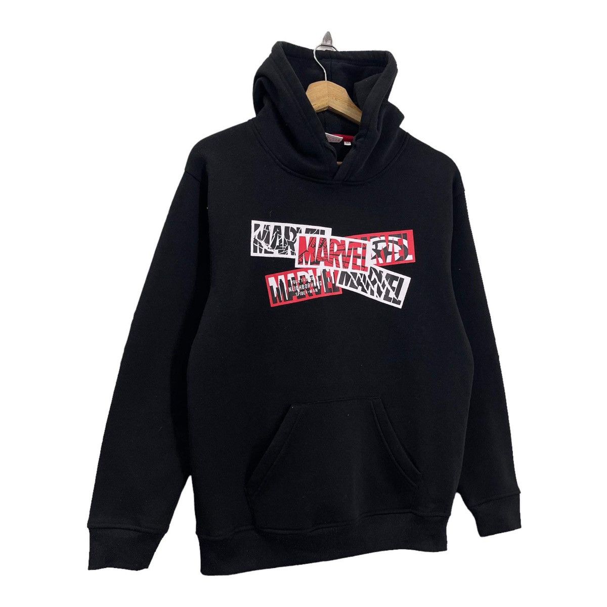 Japanese Brand Marvel Big Logo Pullover Hoodies Size M Size US M / EU 48-50 / 2 - 2 Thumbnail