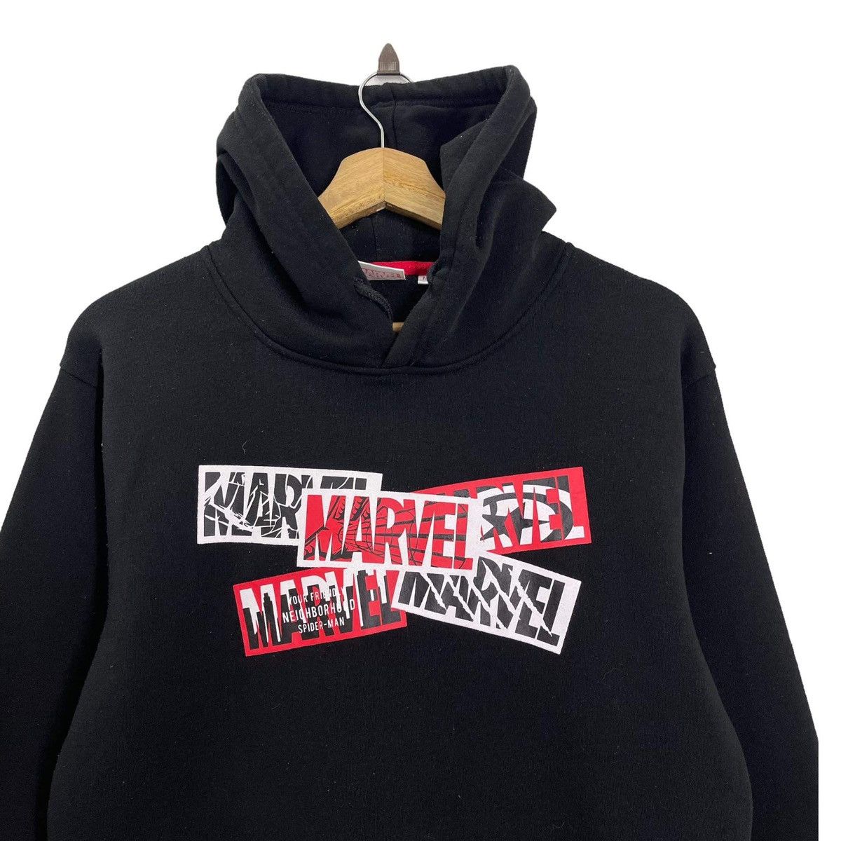 Japanese Brand Marvel Big Logo Pullover Hoodies Size M Size US M / EU 48-50 / 2 - 4 Thumbnail
