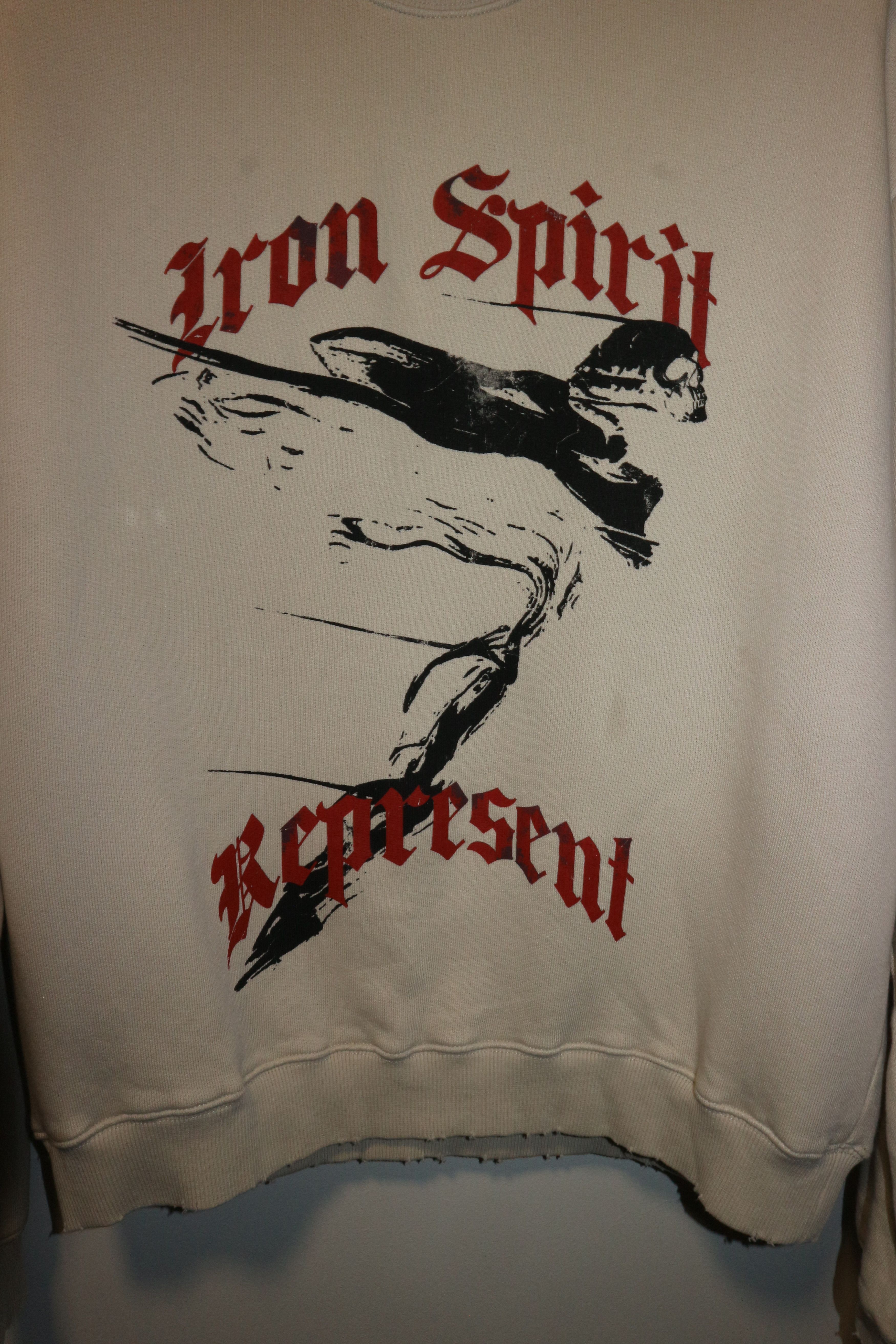 Represent Clo. Iron Spirit sweatshirt Size US L / EU 52-54 / 3 - 4 Thumbnail