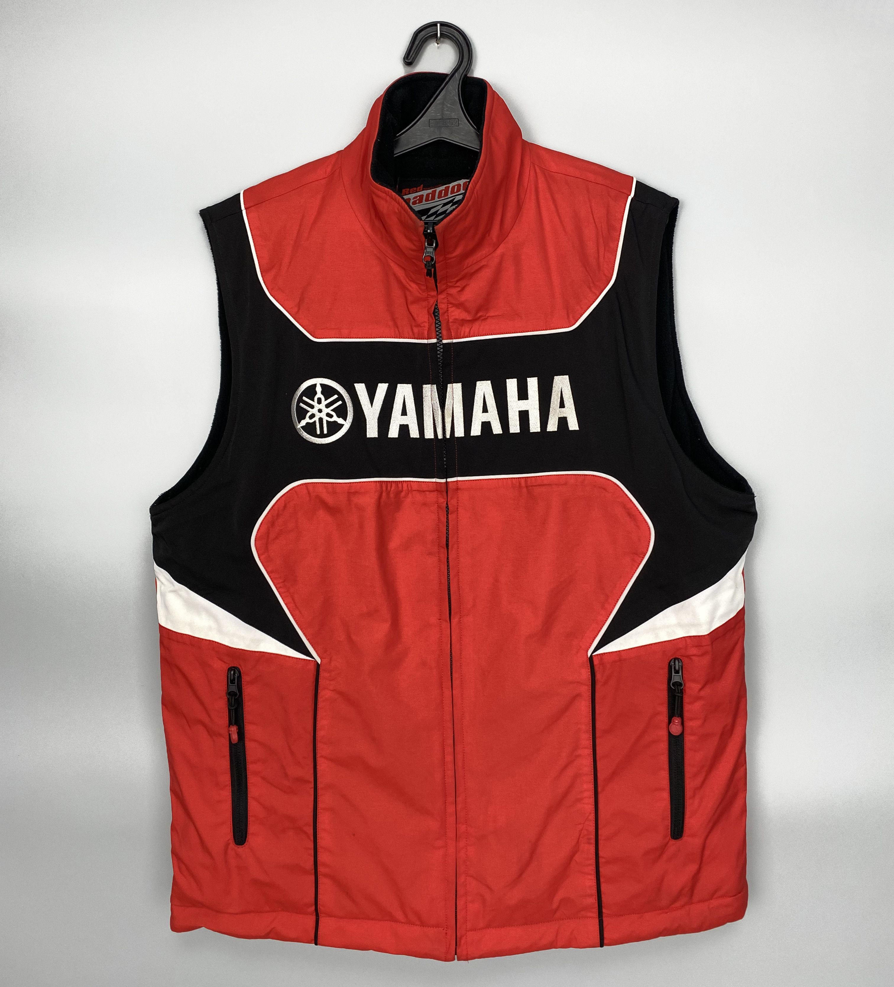 Yamaha Yamaha Red Paddock 2-sides Vest Fleece Nylon Moto GP Size US L / EU 52-54 / 3 - 1 Thumbnail