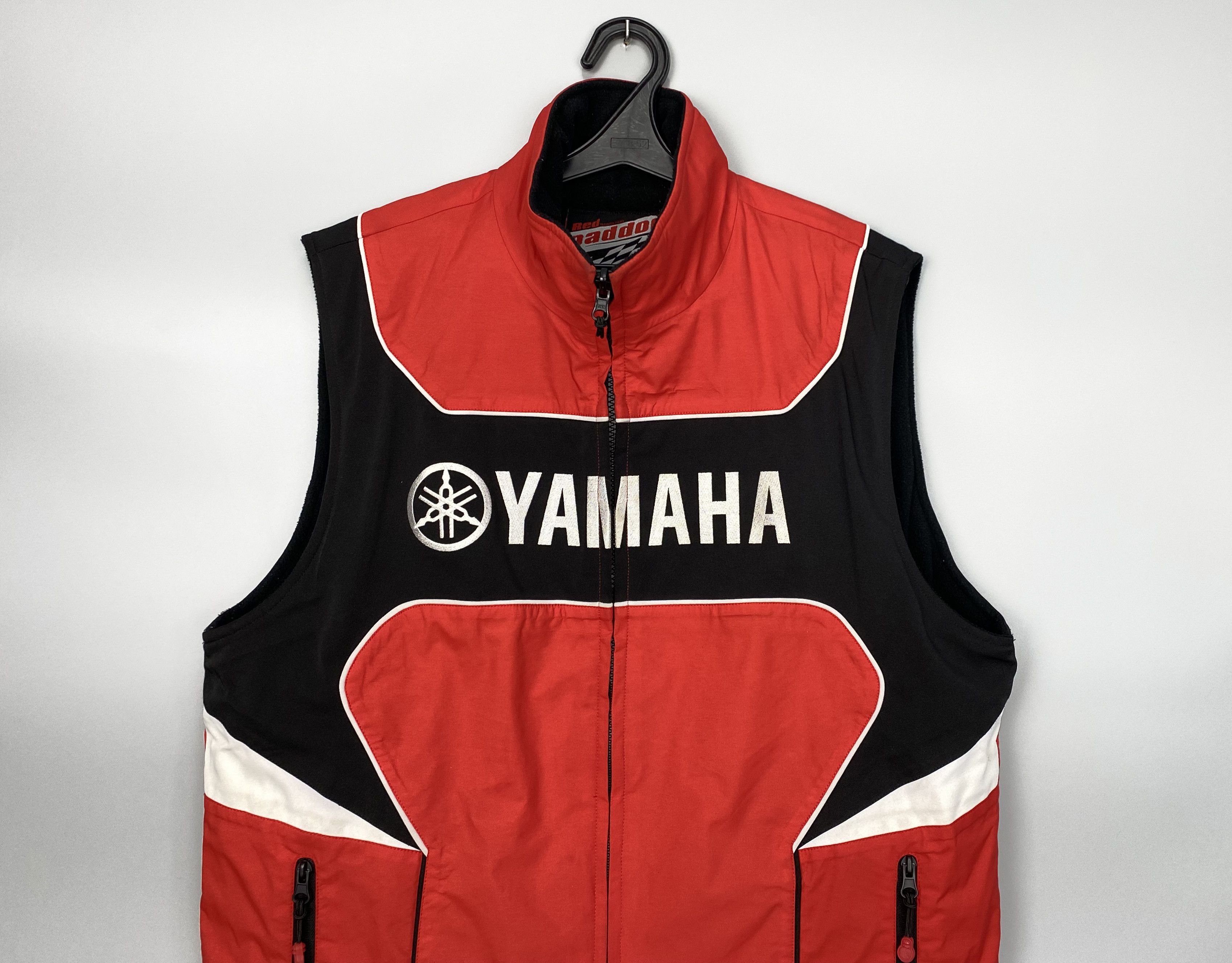 Yamaha Yamaha Red Paddock 2-sides Vest Fleece Nylon Moto GP Size US L / EU 52-54 / 3 - 2 Thumbnail