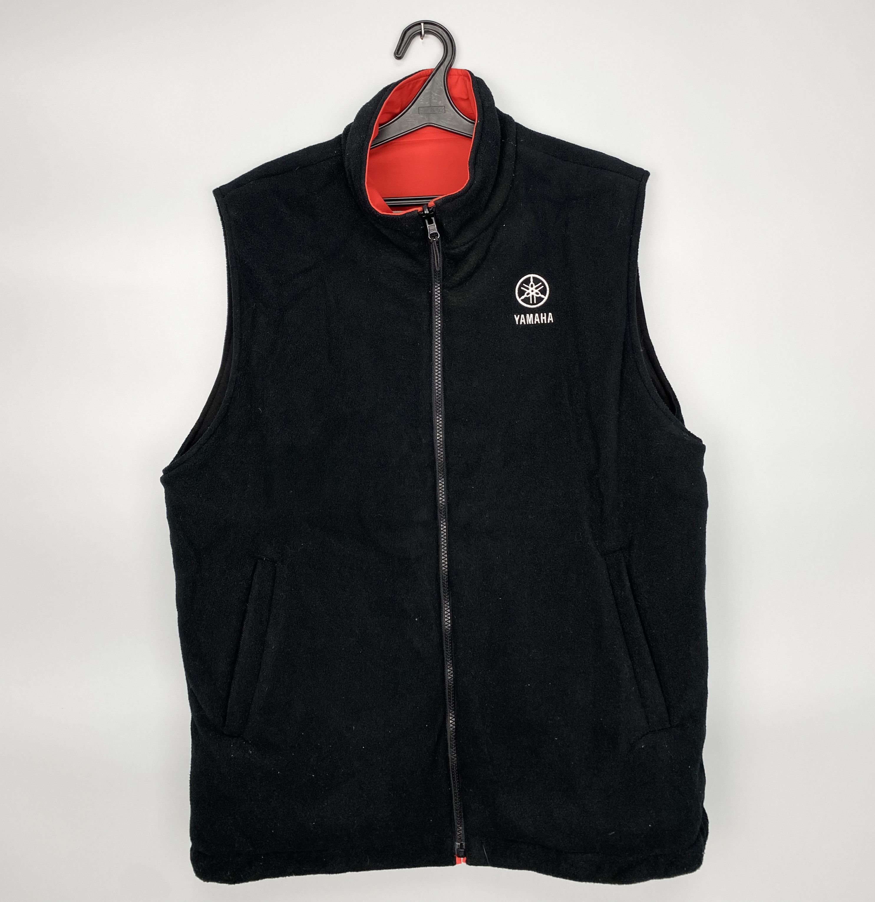 Yamaha Yamaha Red Paddock 2-sides Vest Fleece Nylon Moto GP Size US L / EU 52-54 / 3 - 5 Thumbnail