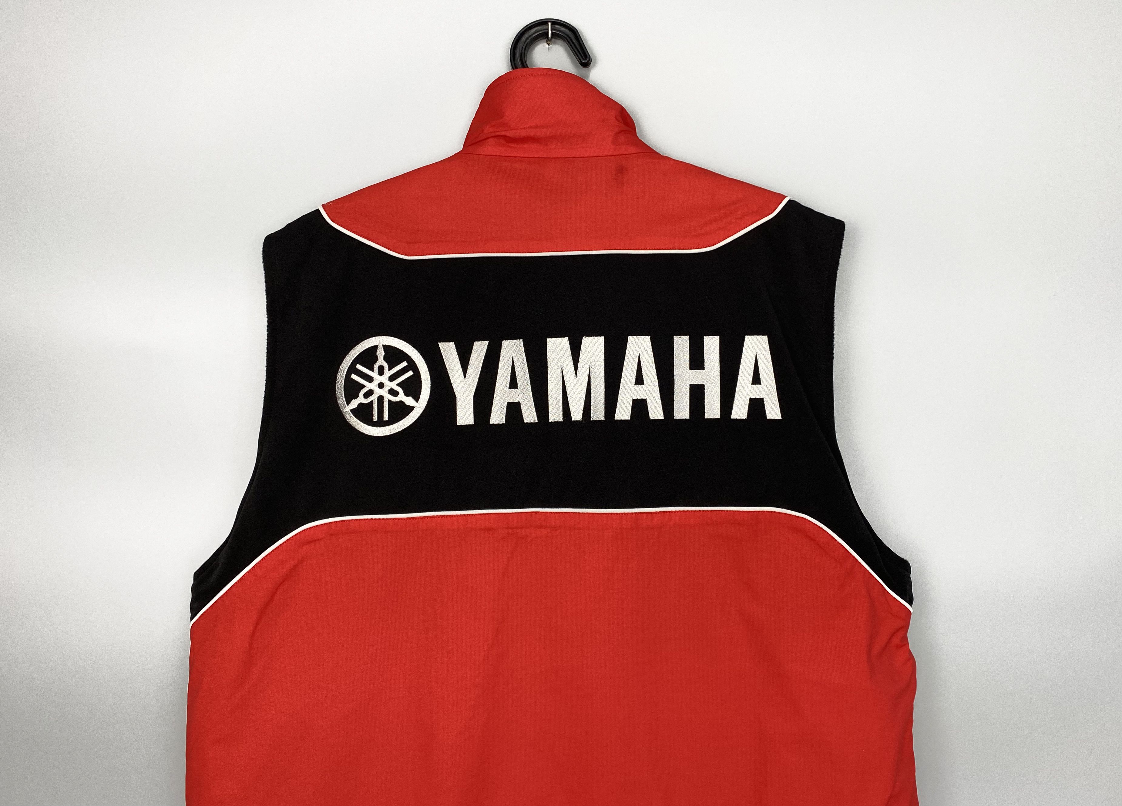 Yamaha Yamaha Red Paddock 2-sides Vest Fleece Nylon Moto GP Size US L / EU 52-54 / 3 - 4 Thumbnail